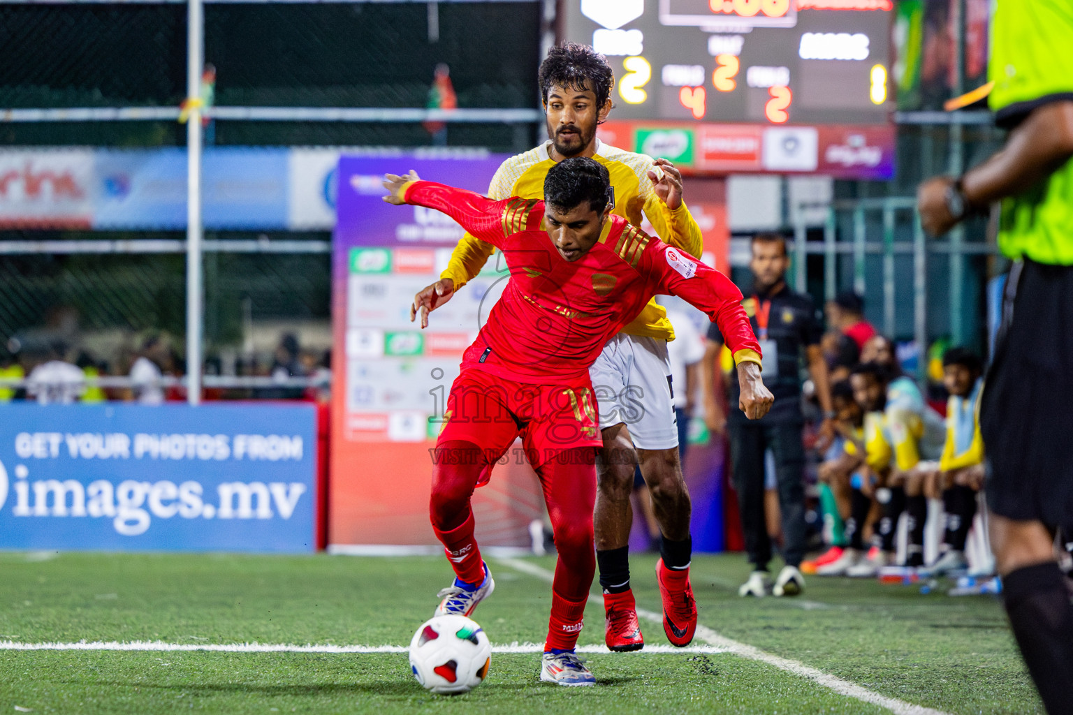 RRC vs Maldivian in Club Maldives Cup 2024 held in Rehendi Futsal Ground, Hulhumale', Maldives on Tuesday, 25th September 2024. Photos: Nausham Waheed/ images.mv