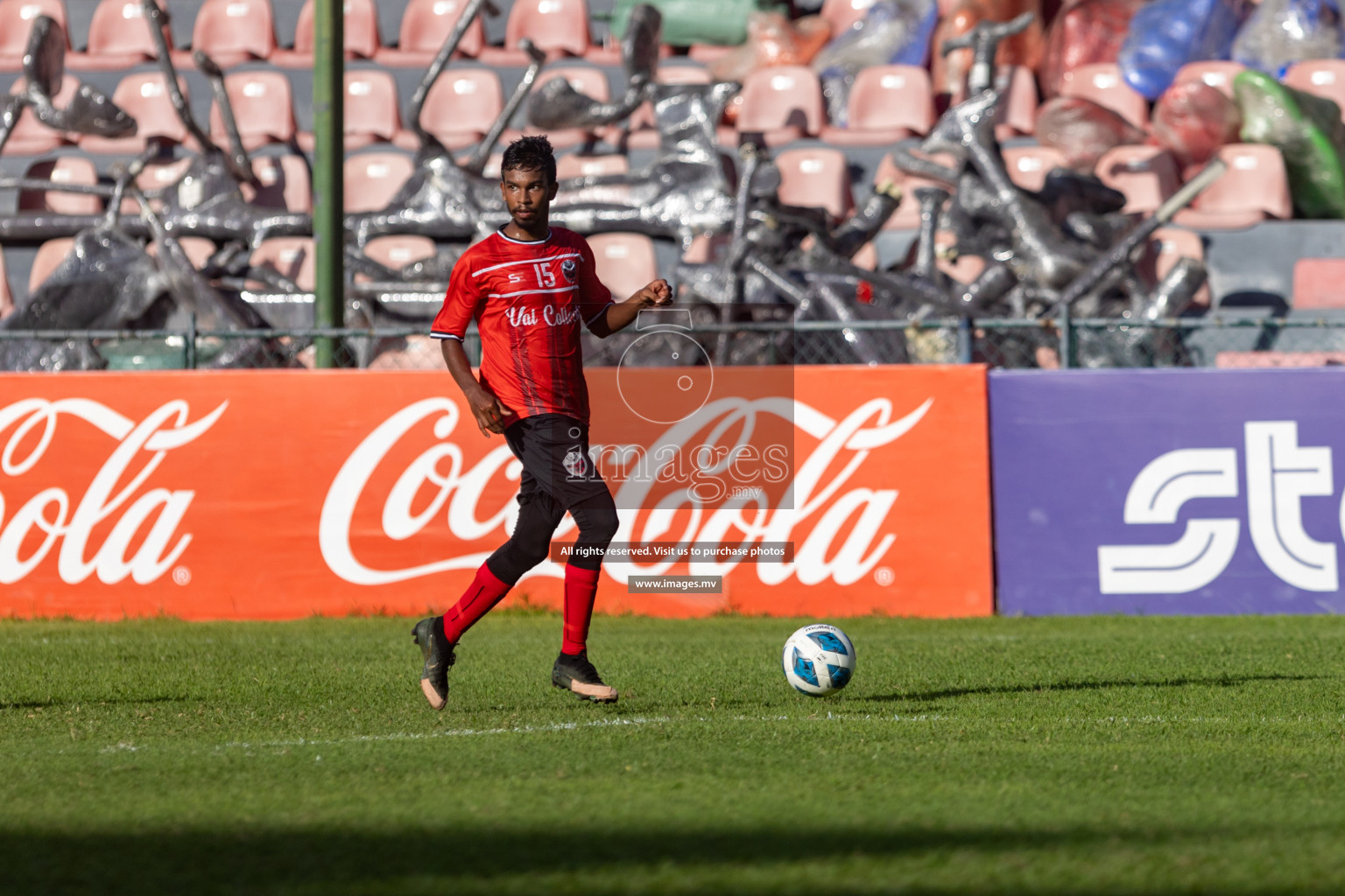 Biss Buru Sports vs JJ Sports Club  in 2nd Division 2022 on 14th July 2022, held in National Football Stadium, Male', Maldives Photos: Hassan Simah / Images.mv