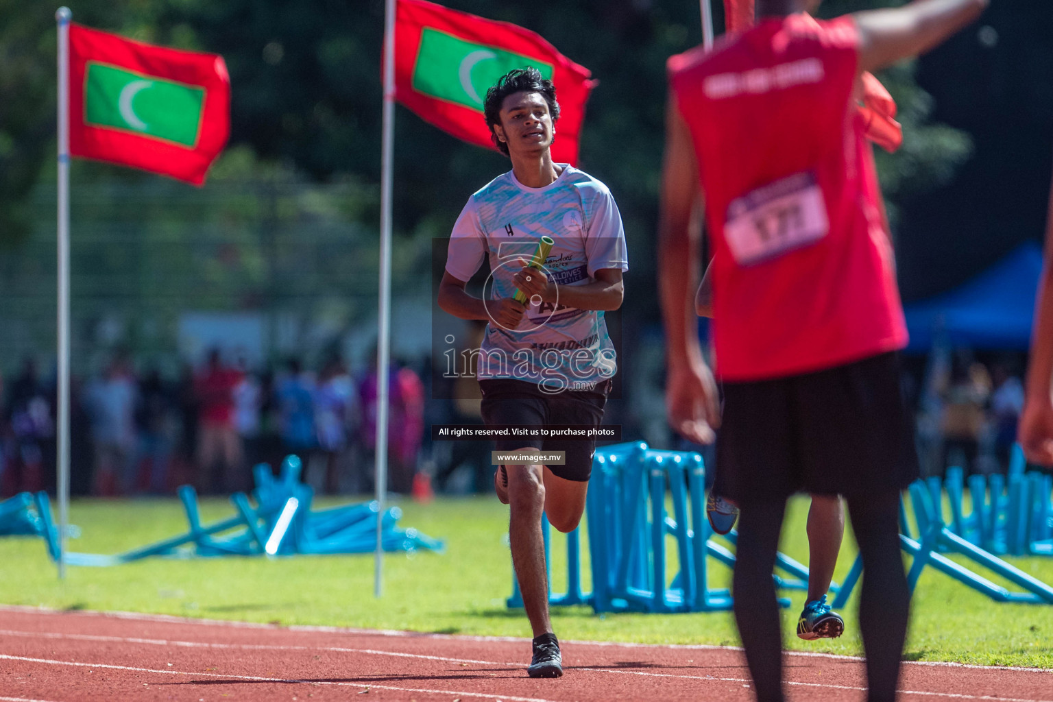 Day 5 of Inter-School Athletics Championship held in Male', Maldives on 27th May 2022. Photos by: Maanish / images.mv