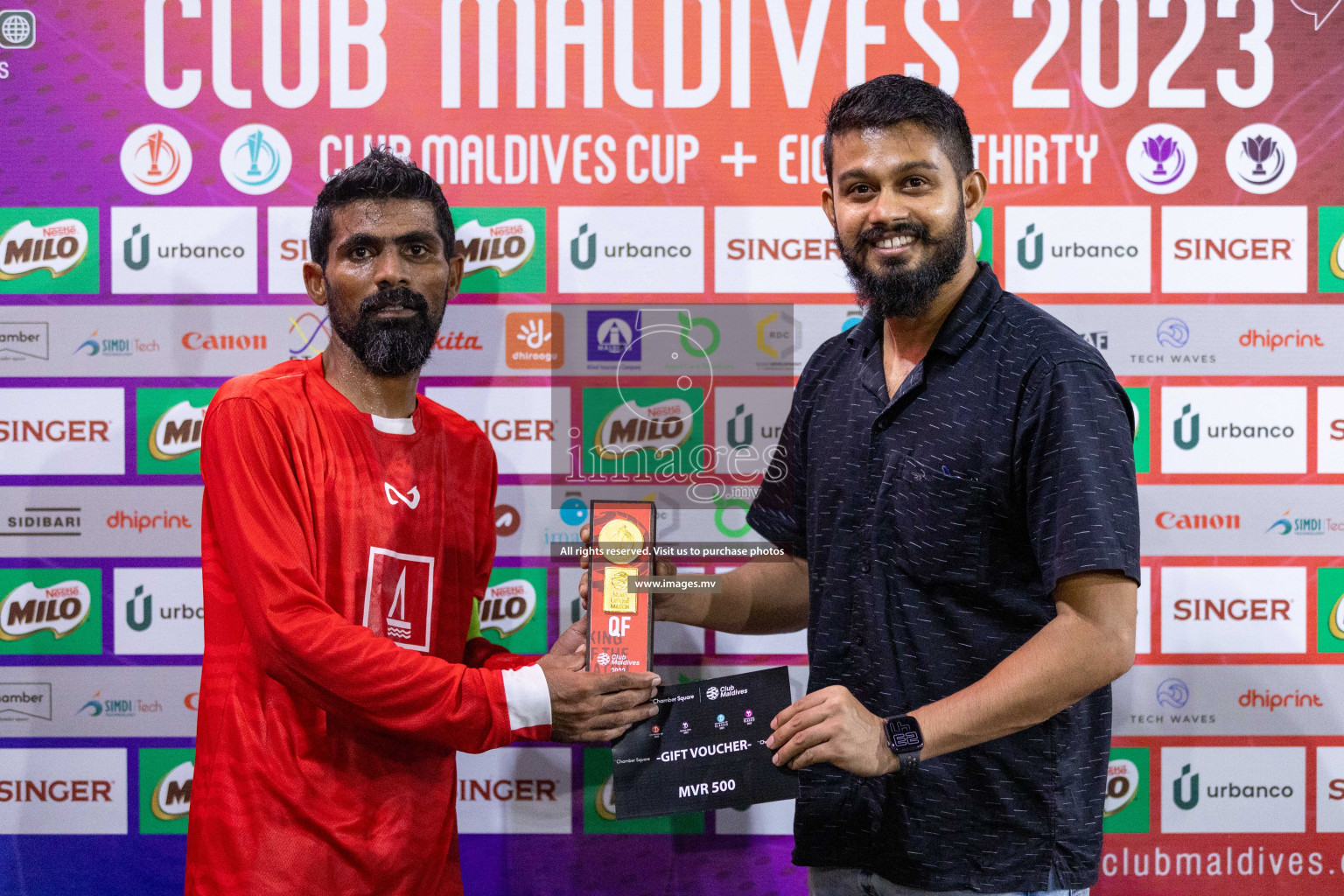 STELCO vs United BML in Quarter Final of Club Maldives Cup 2023 held in Hulhumale, Maldives, on Saturday, 12th August 2023Photos: Nausham Waheed