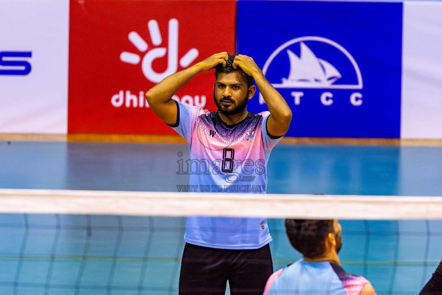 Day 2 of MILO VAM Cup 2024 Men's Division was held in Social Center Indoor Hall on Tuesday, 29th October 2024. Photos: Nausham Waheed / images.mv