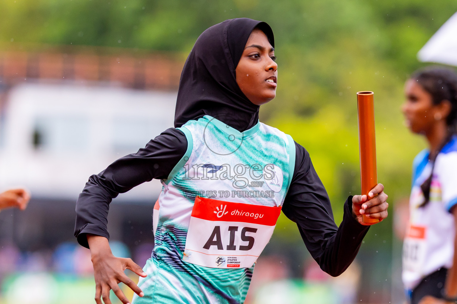 Day 6 of Inter-school Athletics Championship 2025 held in Ekuveni Synthetic Track, Male', Maldives on Sunday, 12th October 2025. Photos by: Nausham Waheed / Images.mv