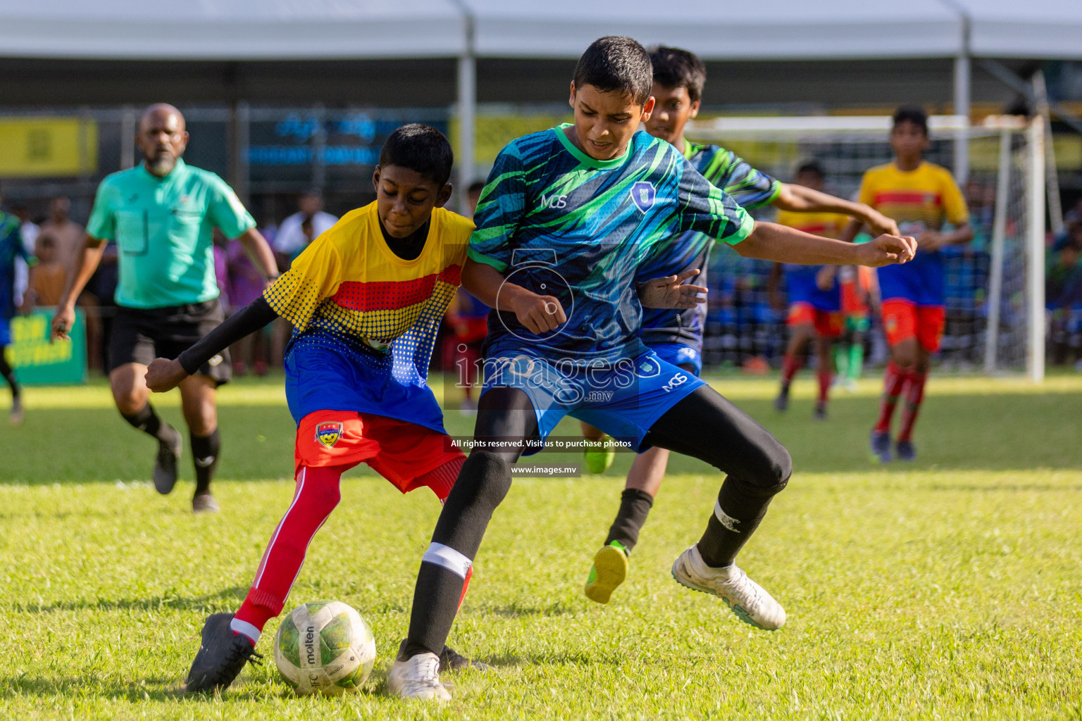 Day 1 of MILO Academy Championship 2023 (U12) was held in Henveiru Football Grounds, Male', Maldives, on Friday, 18th August 2023. 
Photos: Shuu Abdul Sattar / images.mv