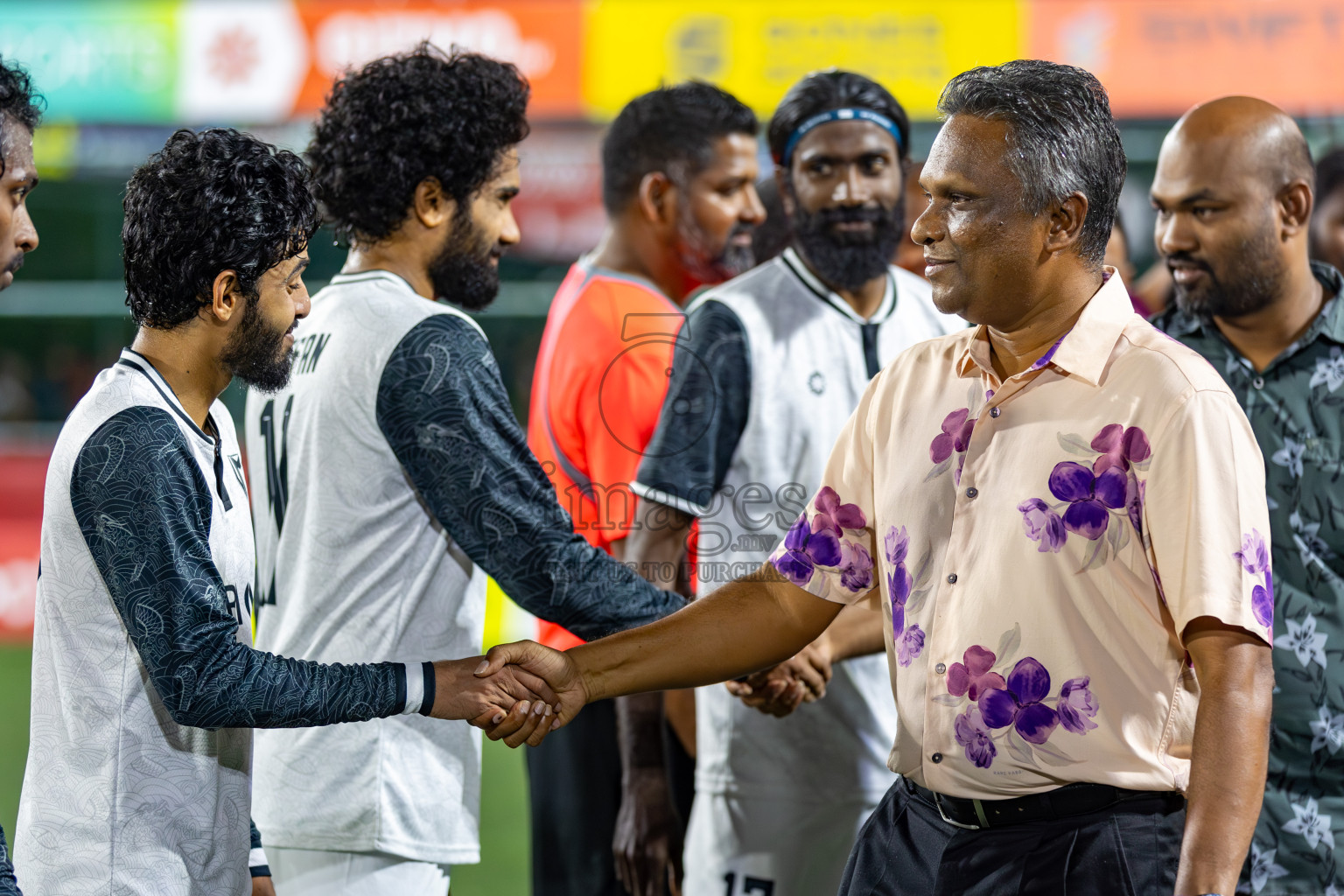 Vilimale VS Maafannu in Zone 8 Group Stage Final on Day 38 of Golden Futsal Challenge 2024 which was held on Friday, 23rd February 2024, in Hulhumale', Maldives 
Photos: Hassan Simah/ images.mv