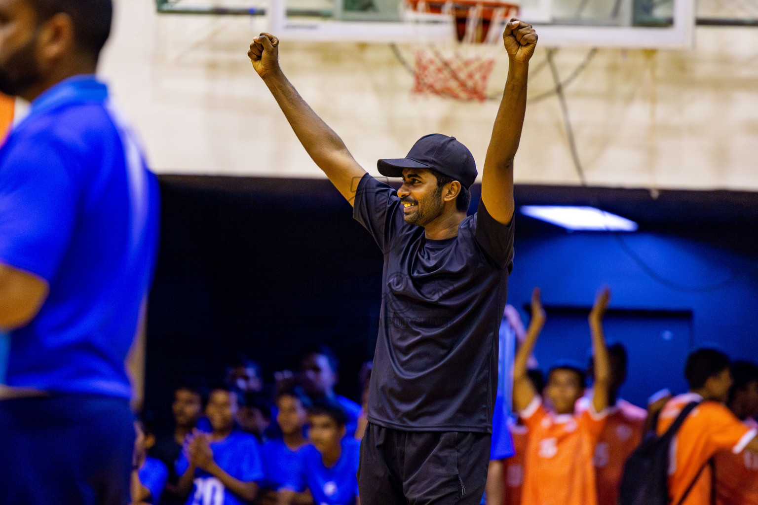 Finals of Interschool Volleyball Tournament 2024 was held in Social Center at Male', Maldives on Friday, 6th December 2024. Photos: Nausham Waheed / images.mv