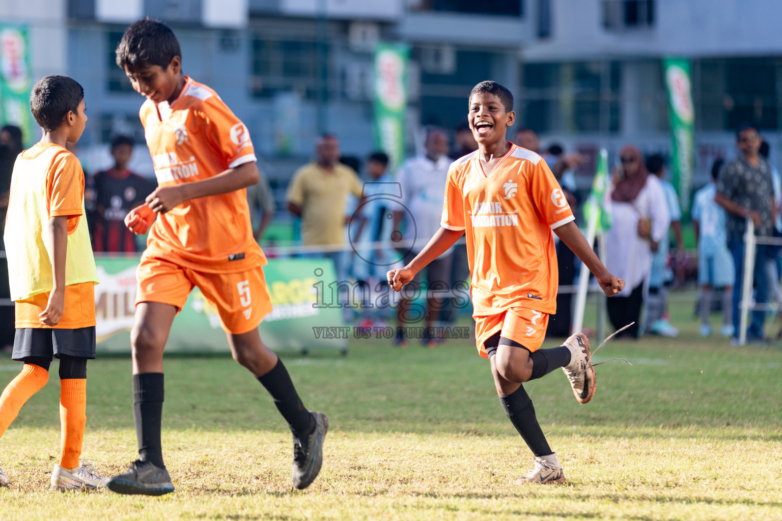 Day 3 of MILO Academy Championship 2025 (U-12) was held at Henveiru Stadium in Male', Maldives on Saturday, 3rd May 2025. 
Photos: Hassan Simah  / images.mv