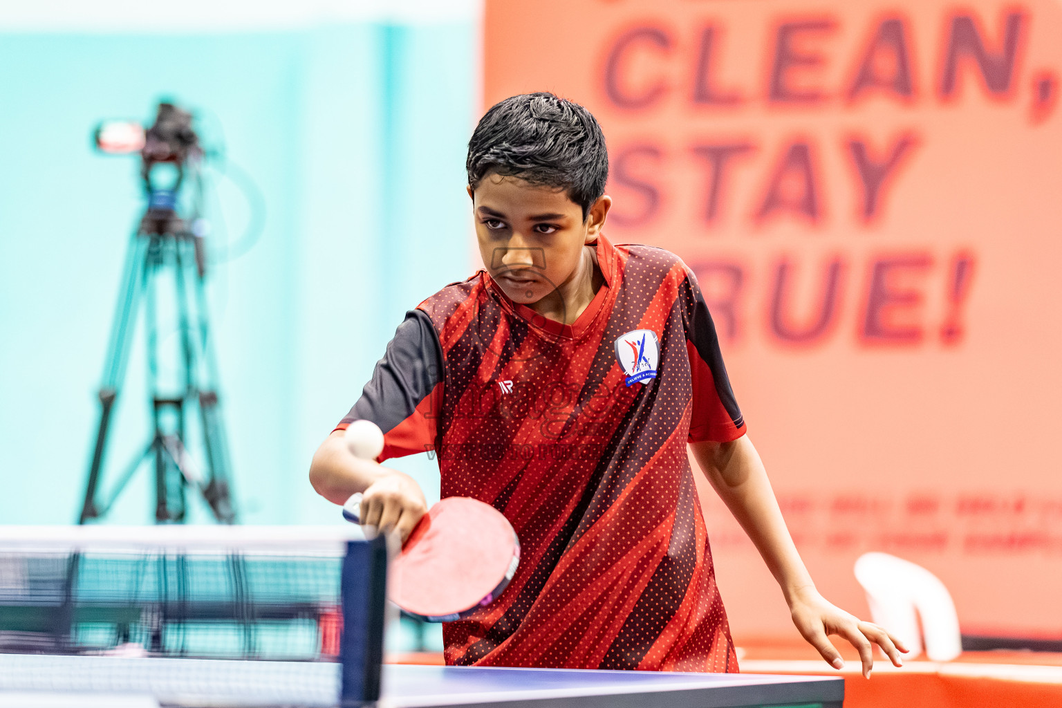 Day 5 of BML 63rd National Table Tennis Tournament 2025 was held on Friday, 29th August 2025 in Male' TT Hall, Male', Maldives. Photos: Areef / images.mv