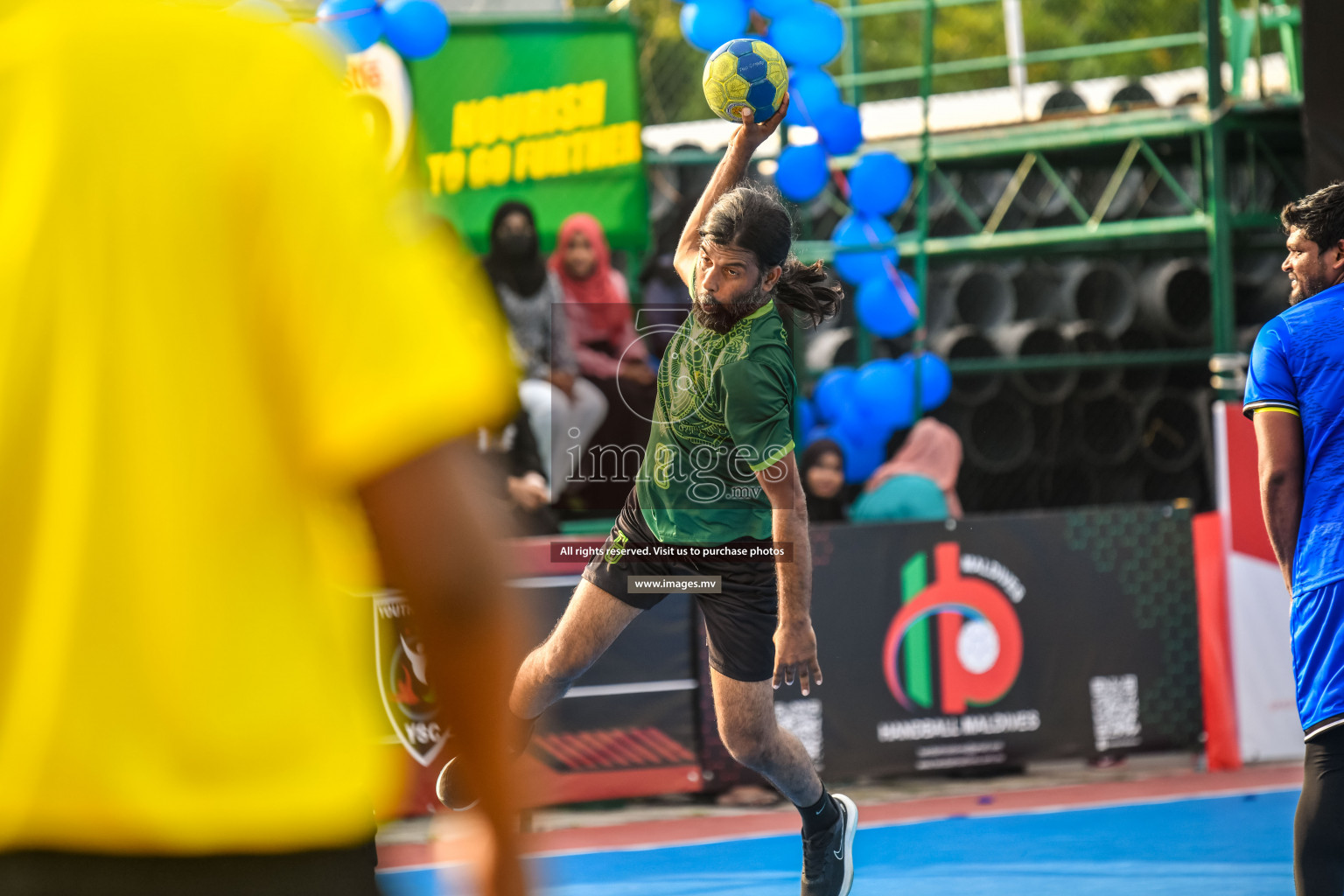 Day 11 of Milo 6th Inter Office Handball Tournament 2022 - Photos by Nausham Waheed