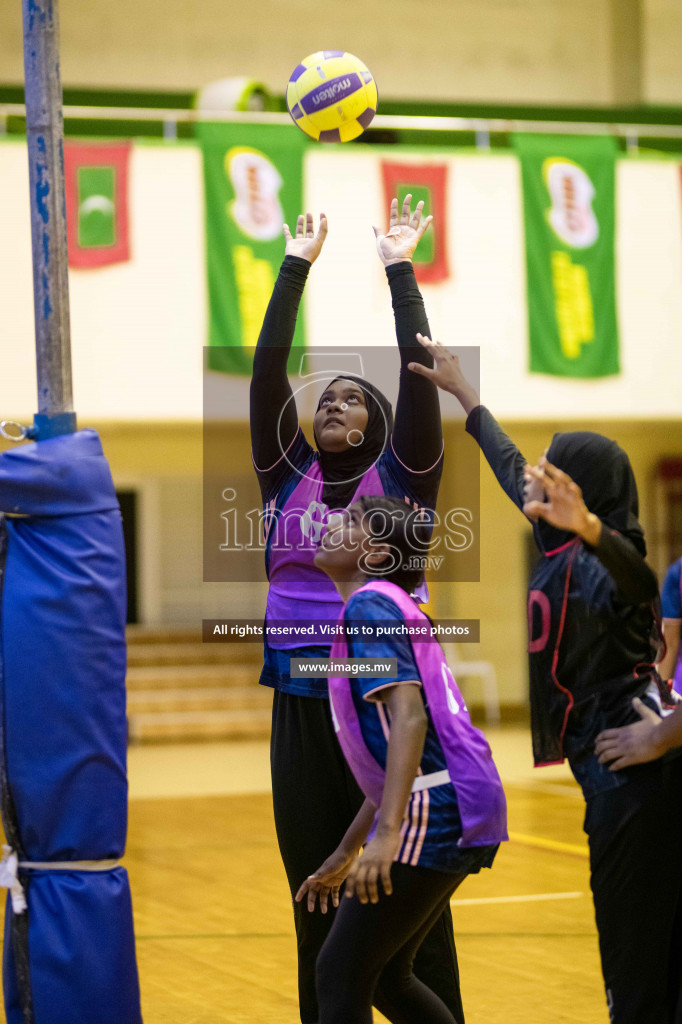 Kulhudhuffushi Youth & R.C vs Shining Star Sports Club in the Semi Finals of Milo National Netball Tournament 2021 held on 3 December 2021 in Male', Maldives, photos by Maanish