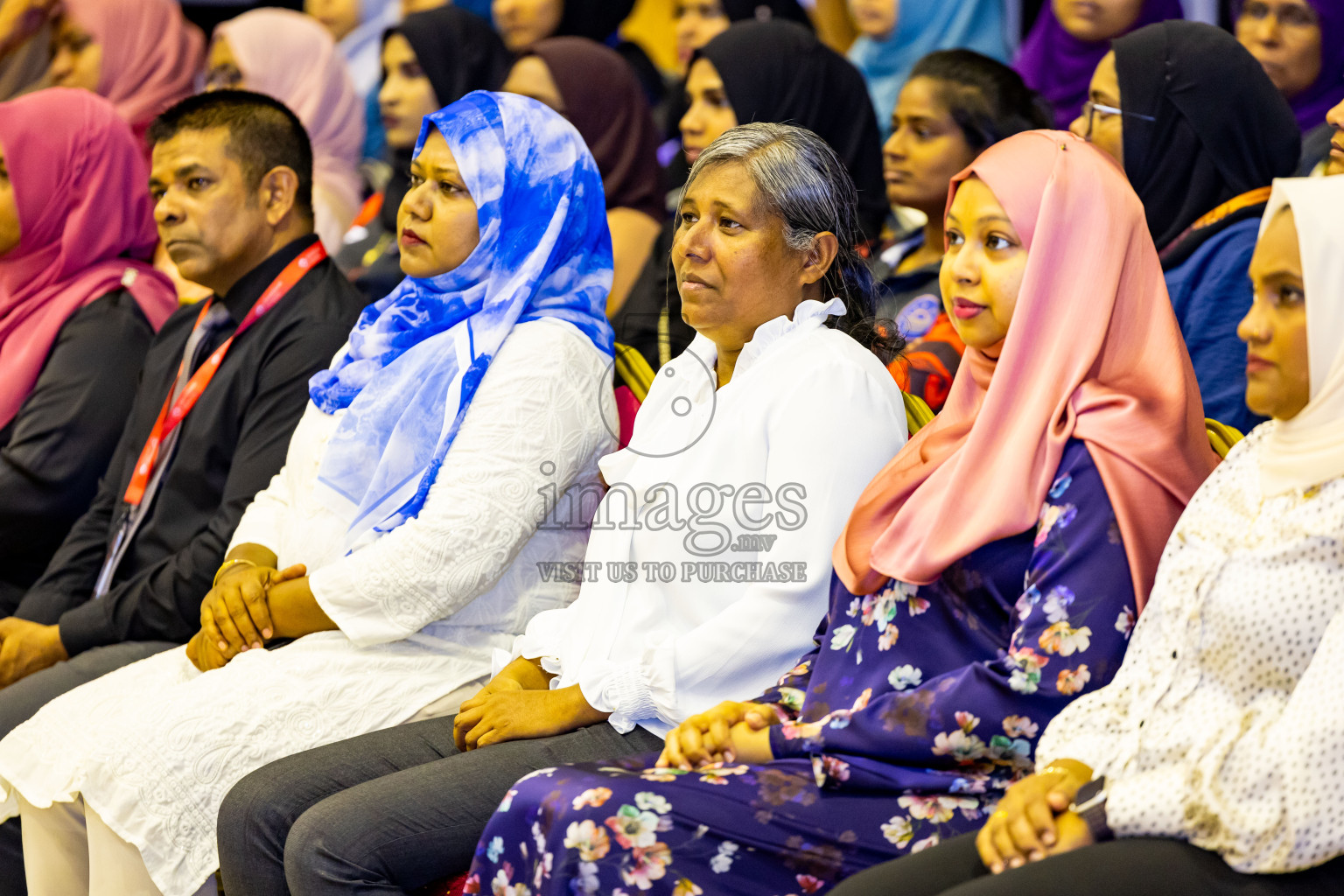 Day 1 of 25th Milo Inter-School Netball Tournament was held in Social Center at Male', Maldives on Thursday, 8th August 2024. Photos: Nausham Waheed / images.mv