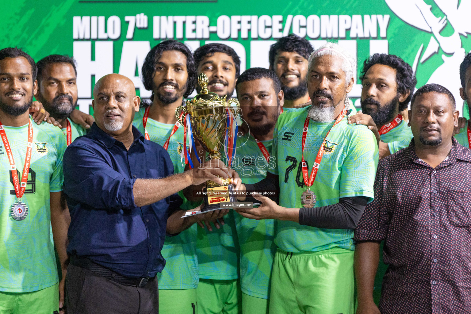 1st Division Final of 7th Inter-Office/Company Handball Tournament 2023, held in Handball ground, Male', Maldives on Monday, 24th October 2023 Photos: Nausham Waheed/ Images.mv