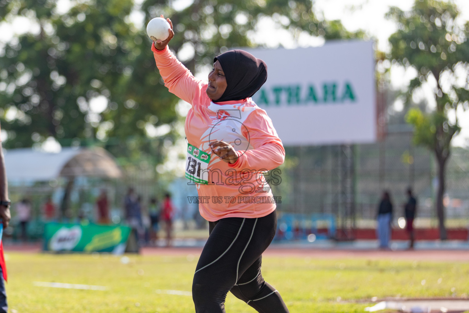 Day 4 of MILO Athletics Association Championship was held on Friday, 8th March 2024 in Male', Maldives. Photos: Hasna Hussain