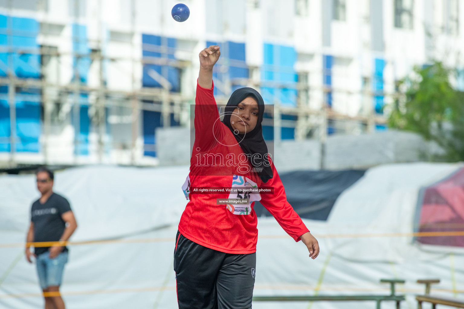 Day three of Inter School Athletics Championship 2023 was held at Hulhumale' Running Track at Hulhumale', Maldives on Tuesday, 16th May 2023. Photos: Nausham Waheed / images.mv