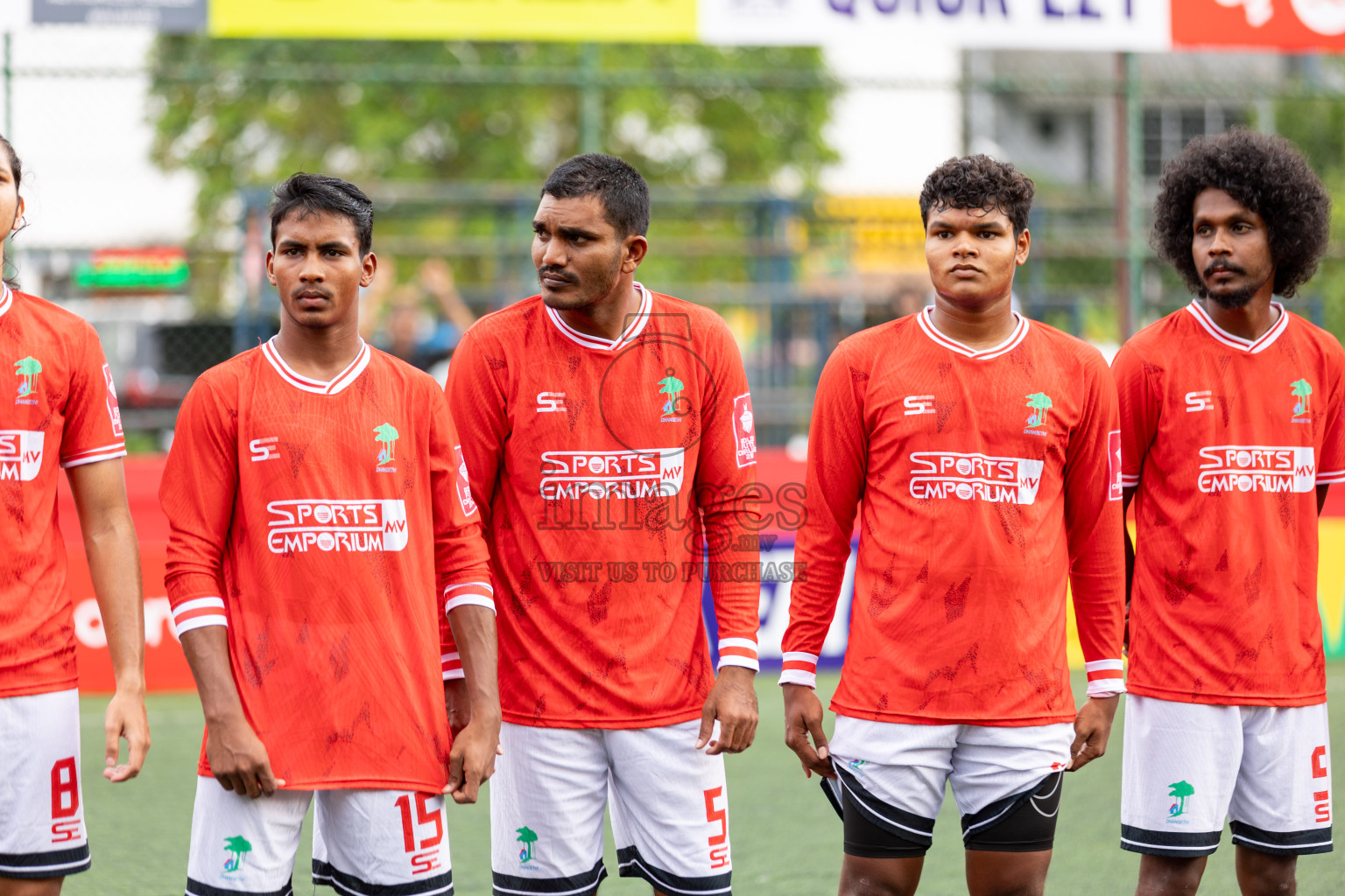 ADh Kunburudhoo VS ADh Dhangethi in Day 6 of Golden Futsal Challenge 2025 on Friday, 6th January 2025, in Hulhumale', Maldives 
Photos: Hassan Simah / images.mv