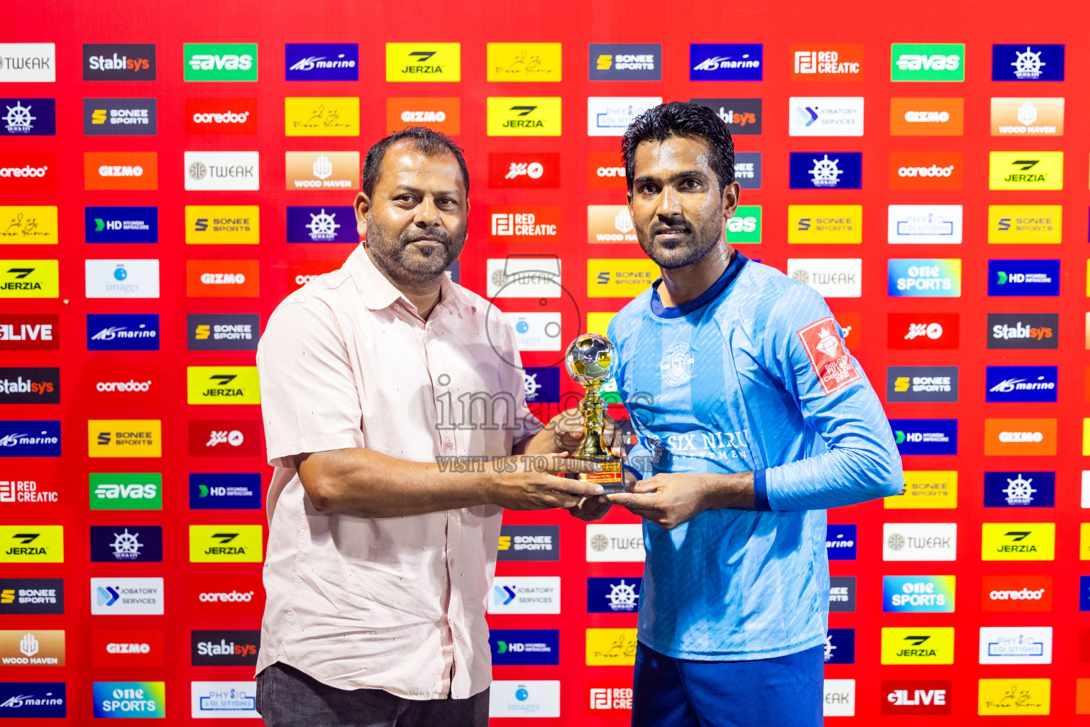 M Dhiggaru vs M Muli in Day 21 of Golden Futsal Challenge 2025 was held on Saturday , 25th January 2025, in Hulhumale', Maldives. Photos: Nausham Waheed / images.mv