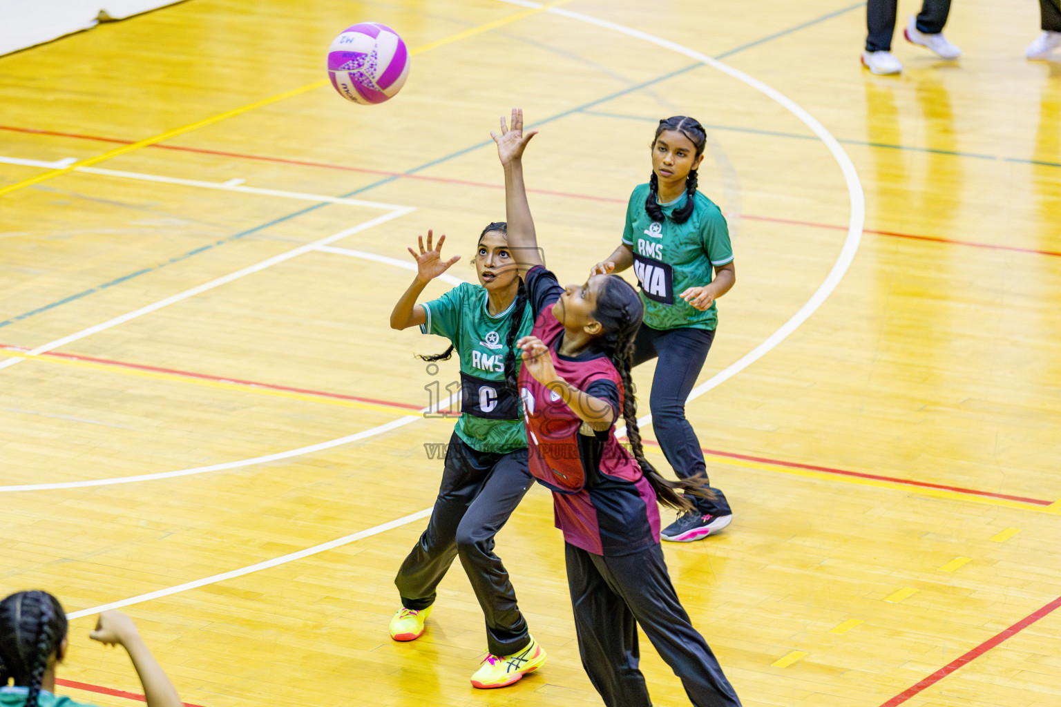 Day 4 of Inter-School Netball Tournament 2025 was held in Social Center Indoor Hall on Tuesday, 21th October 2025. Photos: Areef Adam / images.mv