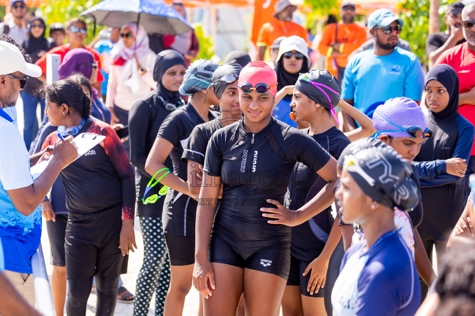 15th National Open Water Swimming Competition 2024 held in Kudagiri Picnic Island, Maldives on Saturday, 28th September 2024. Photos: Nausham Waheed / images.mv