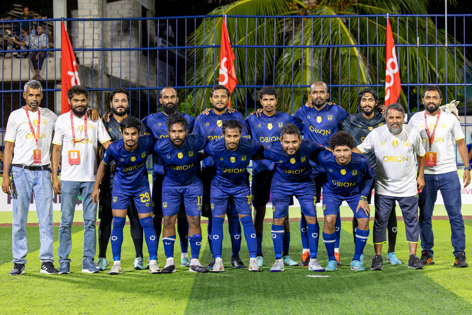 United V vs CC Sports Club in Semi Final of Eydhafushi Futsal Cup 2024 was held on Monday , 15th April 2024, in B Eydhafushi, Maldives Photos: Ismail Thoriq / images.mv