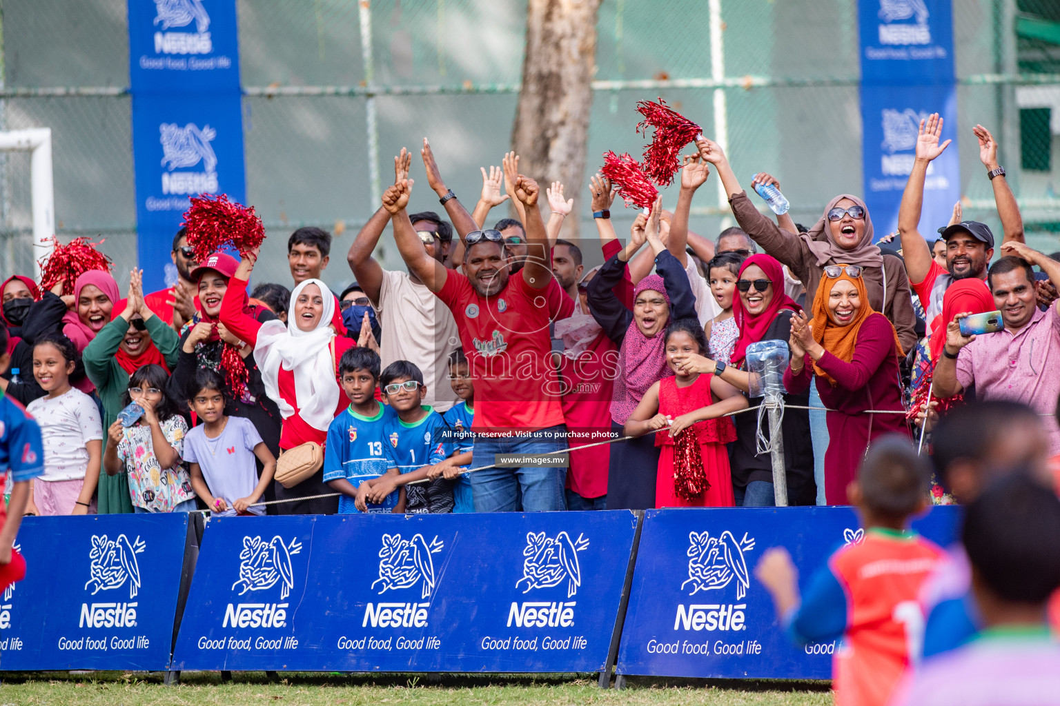 Finals & Closing Ceremony of Nestlé Kids Football Fiesta 2023 held in Male', Maldives on 25 February 2023