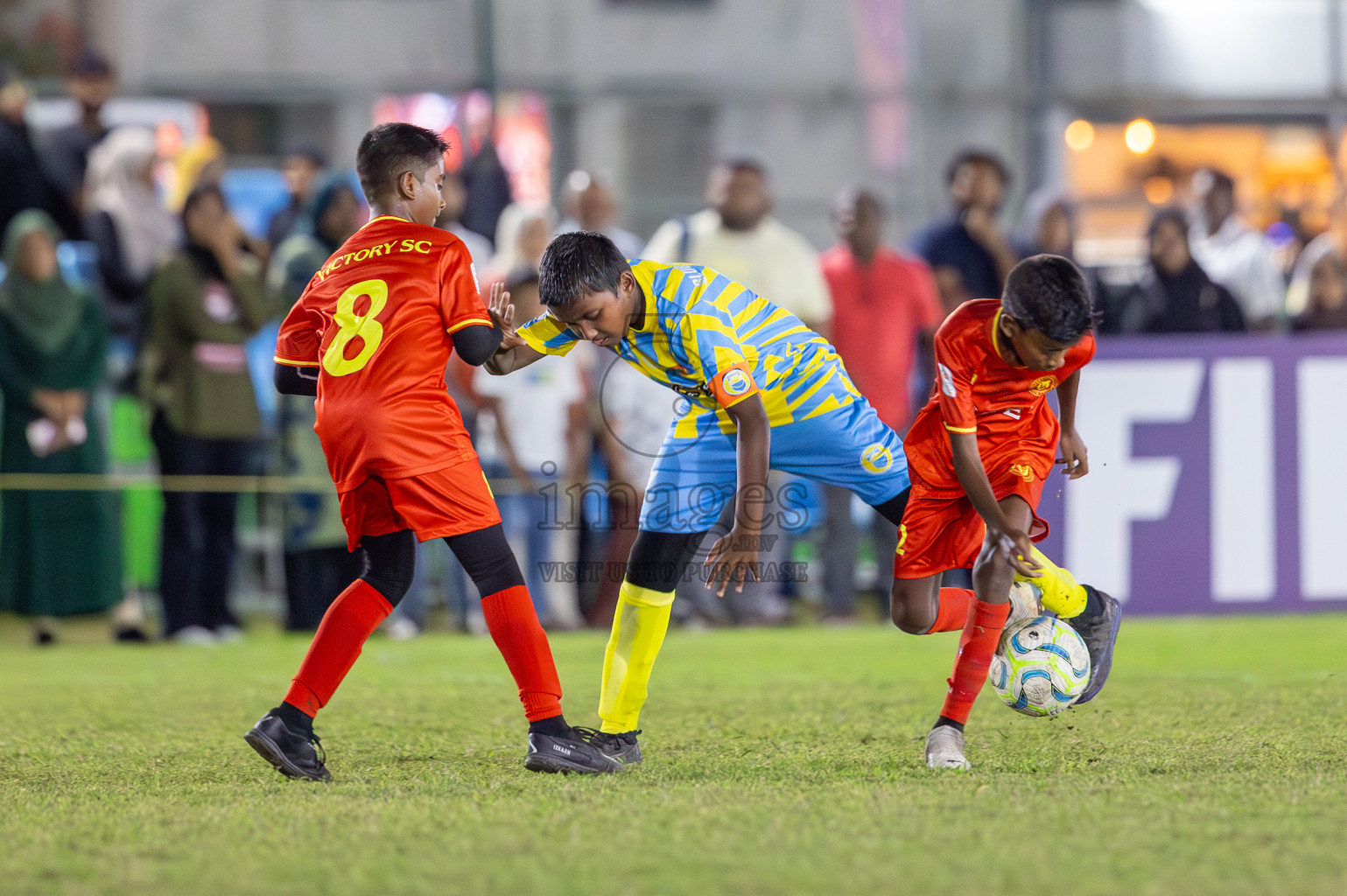 Dhivehi Youth League 2024 - Day 1. Matches held at Henveiru Stadium on 21st November 2024 , Thursday. Photos: Shuu Abdul Sattar/ Images.mv