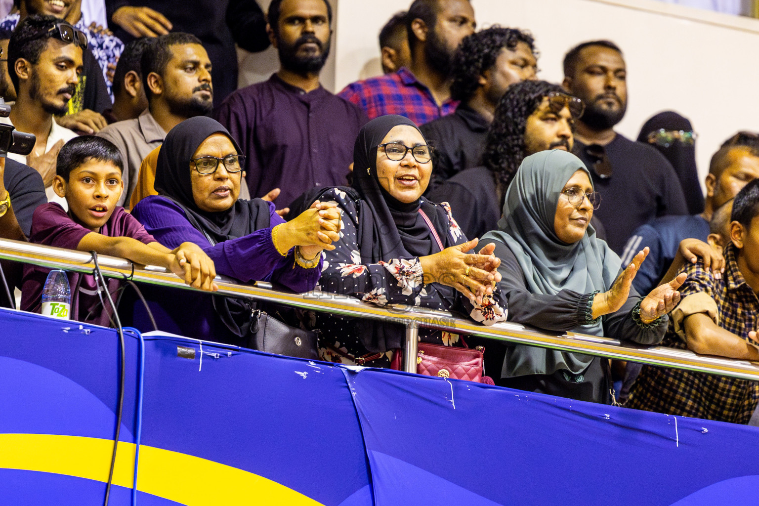 Finals of Interschool Volleyball Tournament 2024 was held in Social Center at Male', Maldives on Friday, 6th December 2024. Photos: Nausham Waheed / images.mv