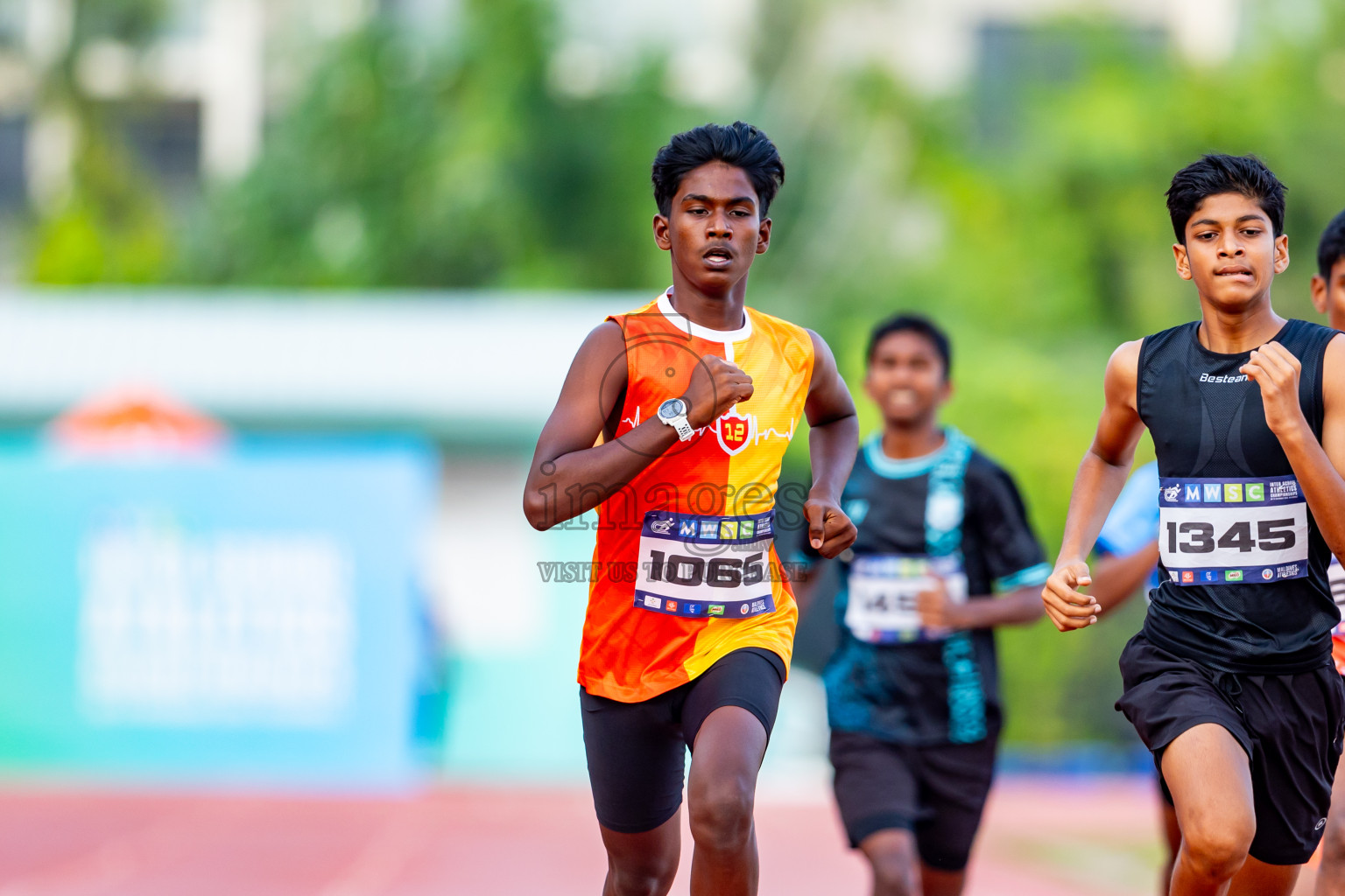 Day 5 of MWSC Interschool Athletics Championships 2024 held in Hulhumale Running Track, Hulhumale, Maldives on Wednesday, 13th November 2024. Photos by: Nausham Waheed / Images.mv