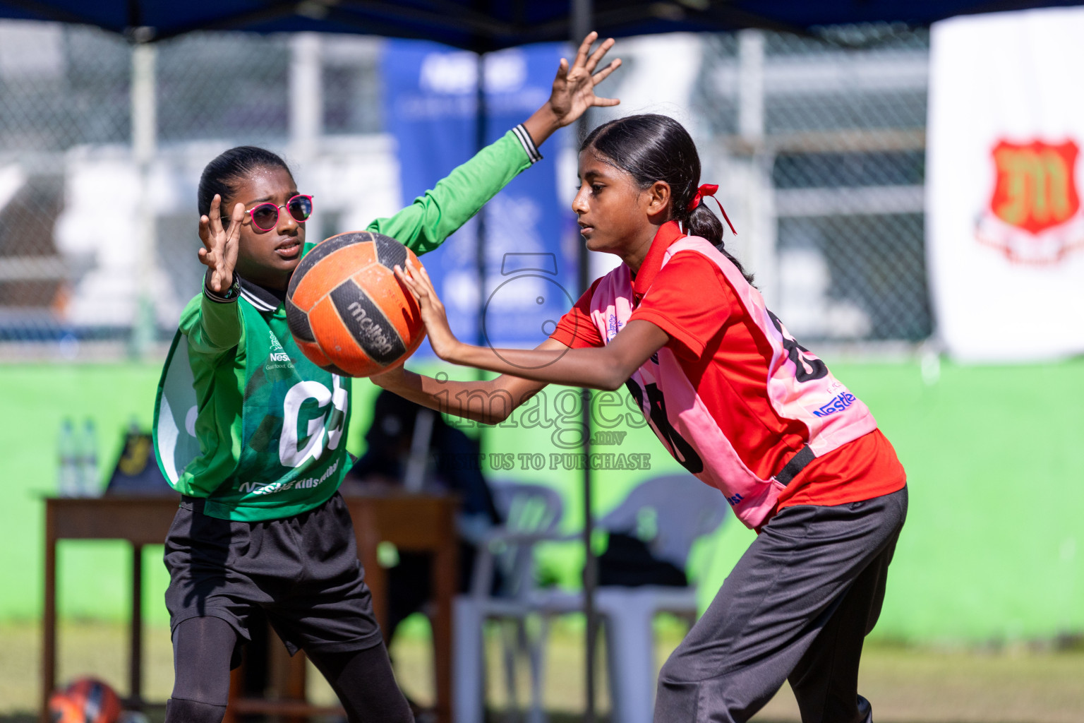 Day 3 of Nestle' Kids Netball Fiesta 2023 held in Henveyru Stadium, Male', Maldives on Saturday, 2nd December 2023. Photos by Nausham Waheed / Images.mv