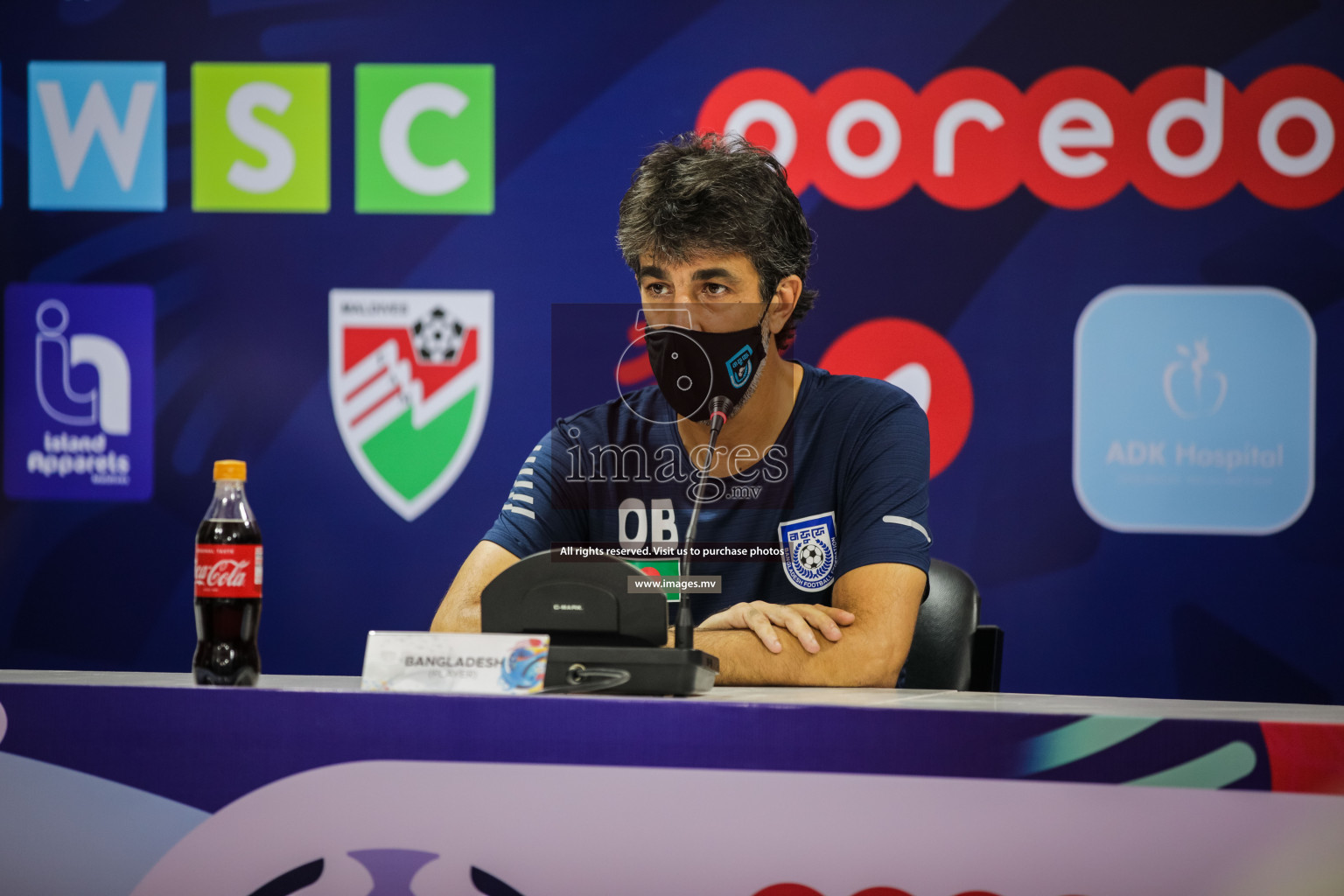 Bangladesh vs Sri Lanka in SAFF Championship 2021 held on 1st October 2021 in Galolhu National Stadium, Male', Maldives