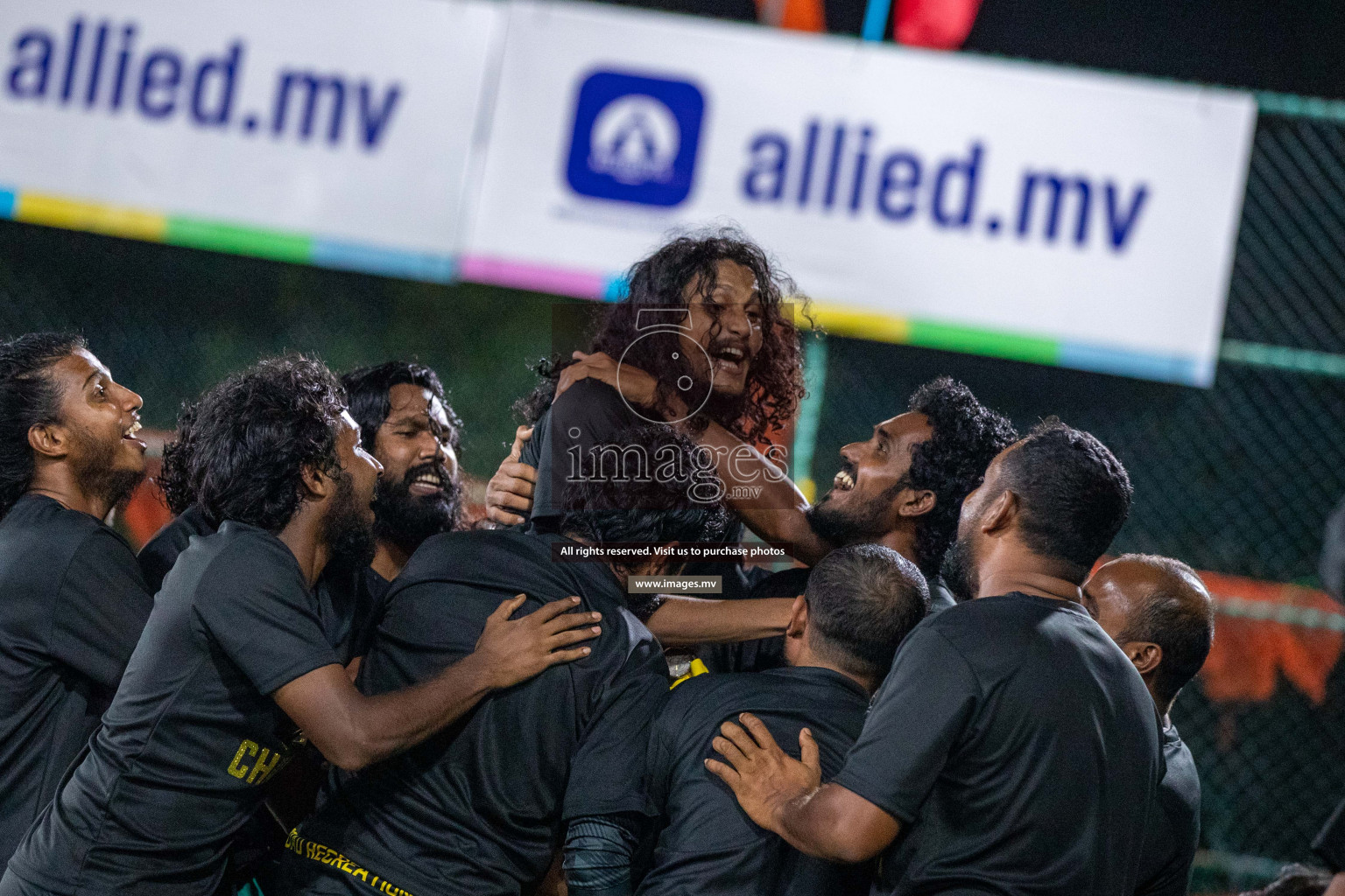 RRC Vs FSM in the Semi Finals of Club Maldives 2021 held in Hulhumale, Maldives on 19 December 2021. Photos: Ismail Thoriq / images.mv