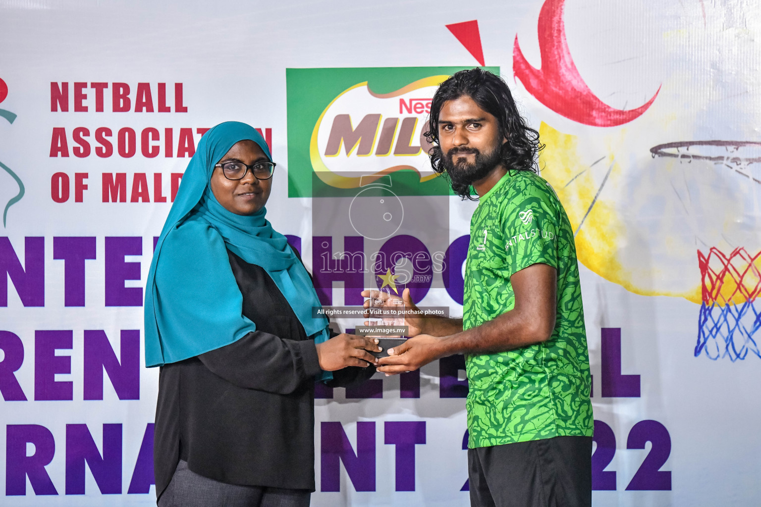 Final of Inter-School Parents Netball Tournament was held in Male', Maldives on 4th December 2022. Photos: Nausham Waheed / images.mv