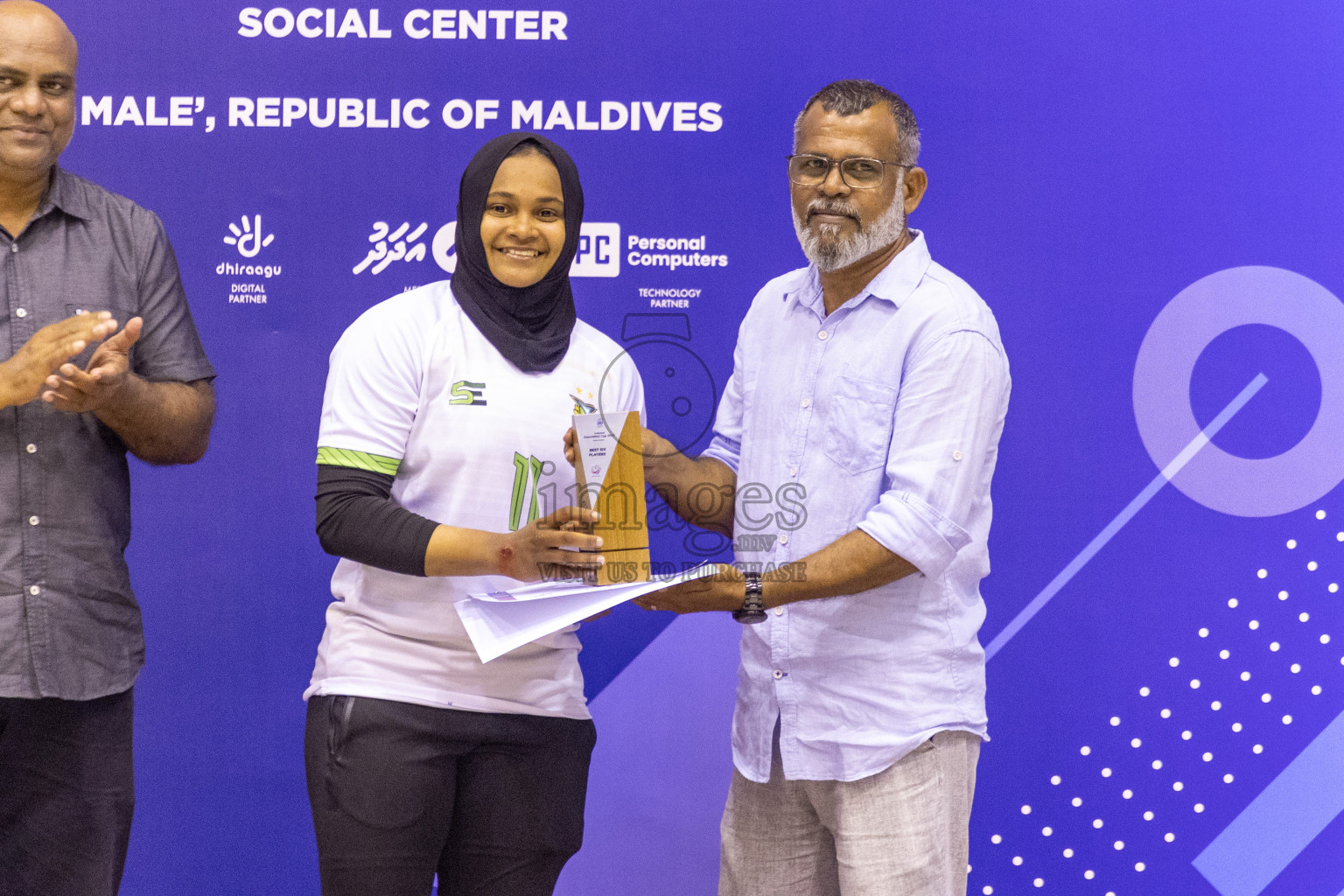 Final of Women's Division of Volleyball Association Cup 2023 held in Male', Maldives on Monday, 25th December 2023 at Social Center Indoor Hall Photos By: Nausham Waheed /images.mv