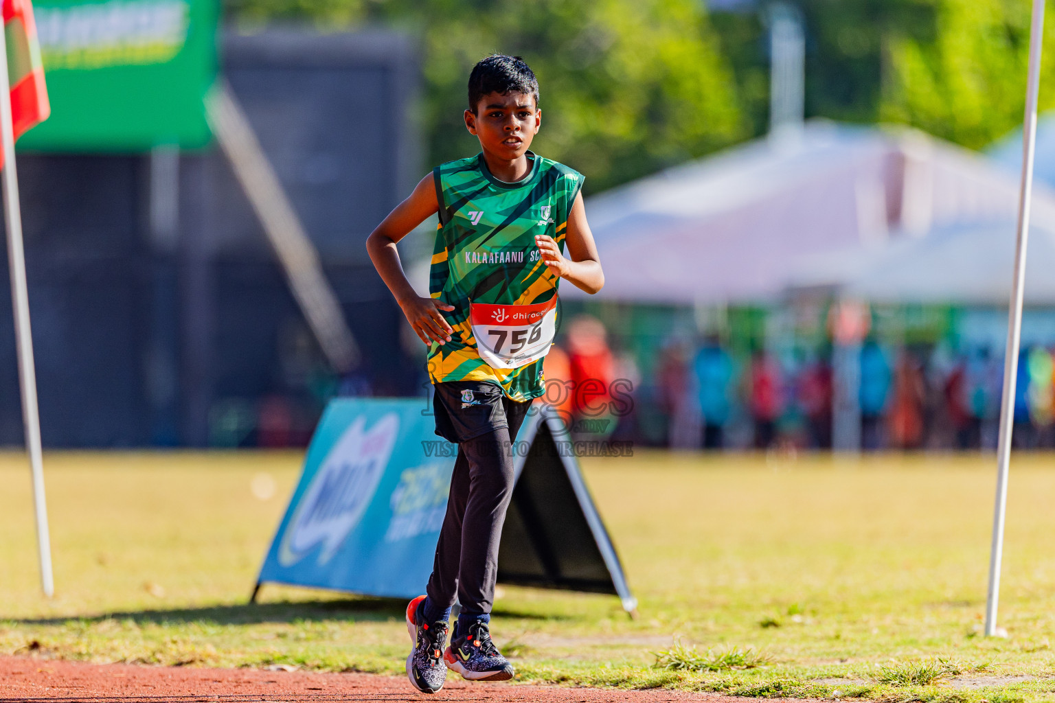 Day 1 of Inter-school Athletics Championship 2025 held in Ekuveni Synthetic Track, Male', Maldives on Monday, 06th October 2025. Photos by: Areef Adam  / Images.mv