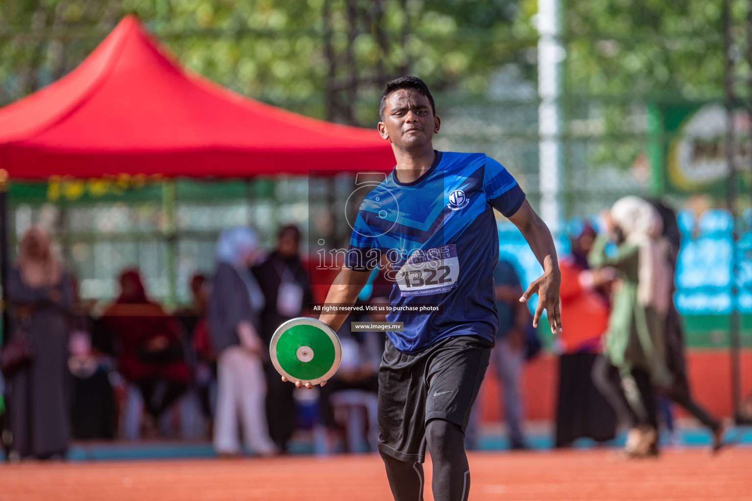 Day 1 of Inter-School Athletics Championship held in Male', Maldives on 22nd May 2022. Photos by: Nausham Waheed / images.mv