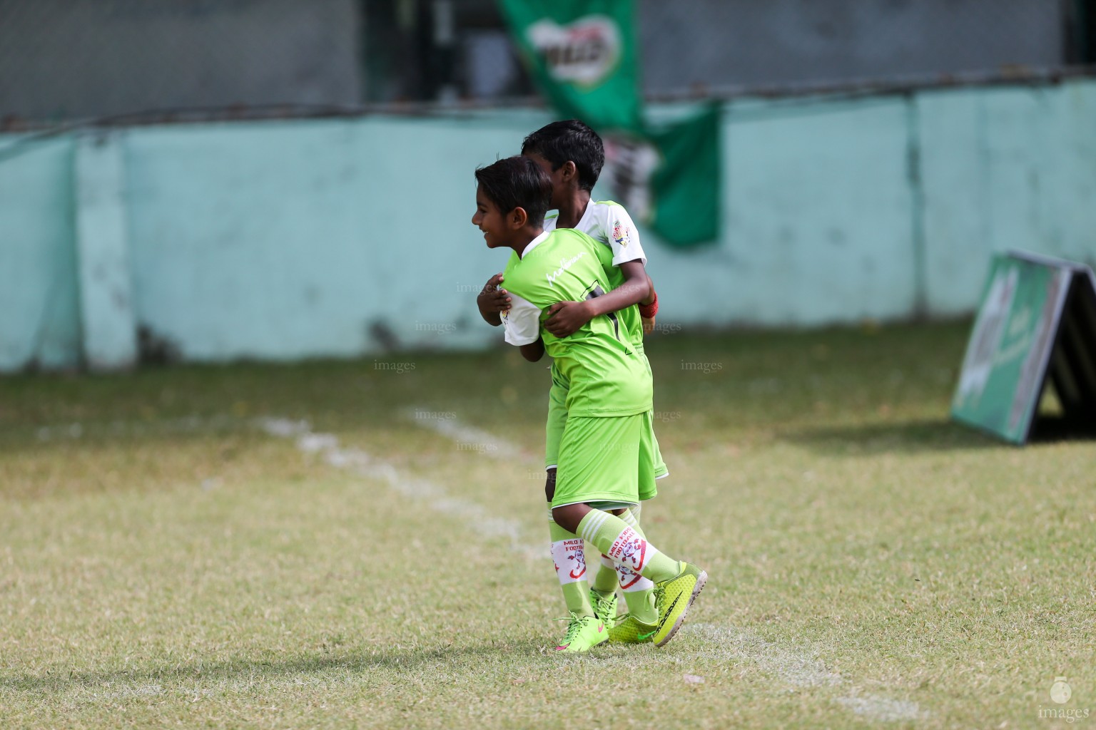 Day 4 of Milo Kids Football Fiesta in Male', Maldives, Saturday, February 18, 2017.(Images.mv Photo/ Hussain Sinan).