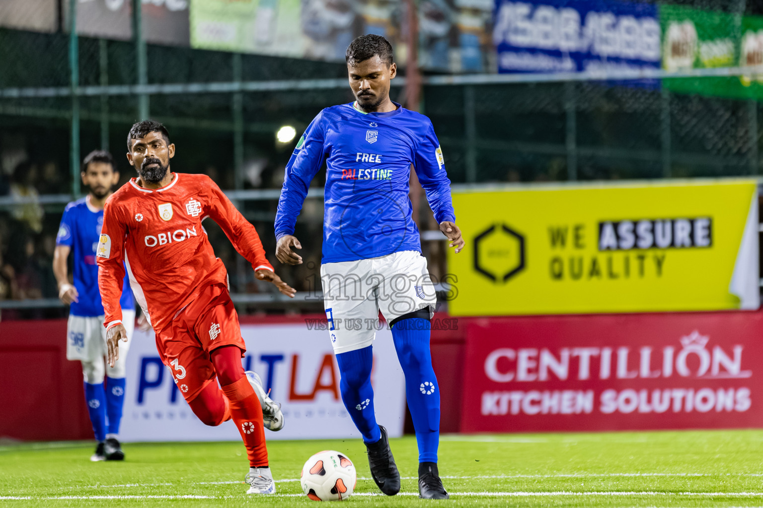 Team Naivaadhoo vs Club Combination in Day 1 of Kings Cup of Club Maldives Cup 2025 held in Rehendi Futsal Ground, Hulhumale', Maldives on Saturday, 30th August 2025. Photos: Areef / images.mv