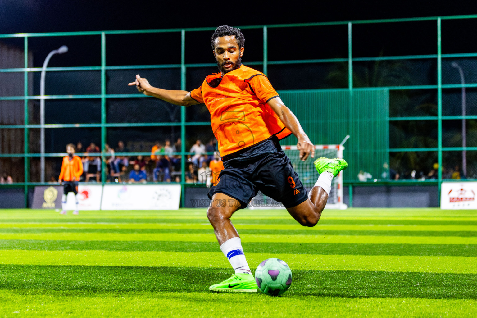 JJ Sports Club vs FC Calms in Semi Finals of BG Futsal Challenge 2024 was held on Tuesday , 2nd April 2024, in Male', Maldives Photos: Nausham Waheed / images.mv