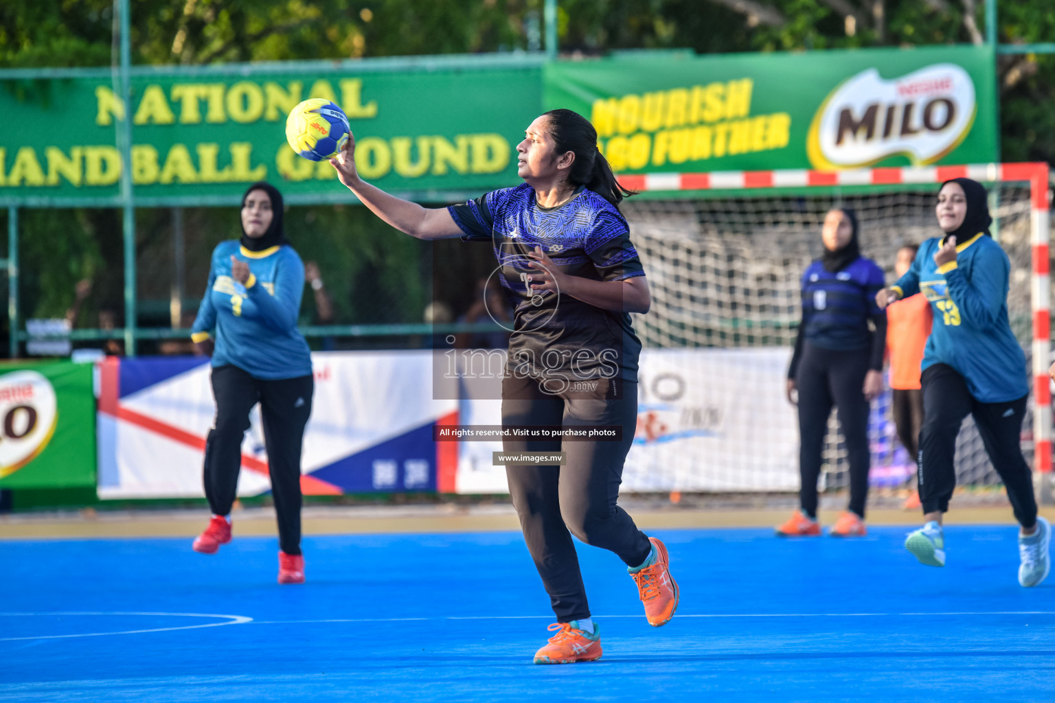 Day 6 of Milo 6th Inter Office Handball Tournament 2022 - Photos by Nausham Waheed