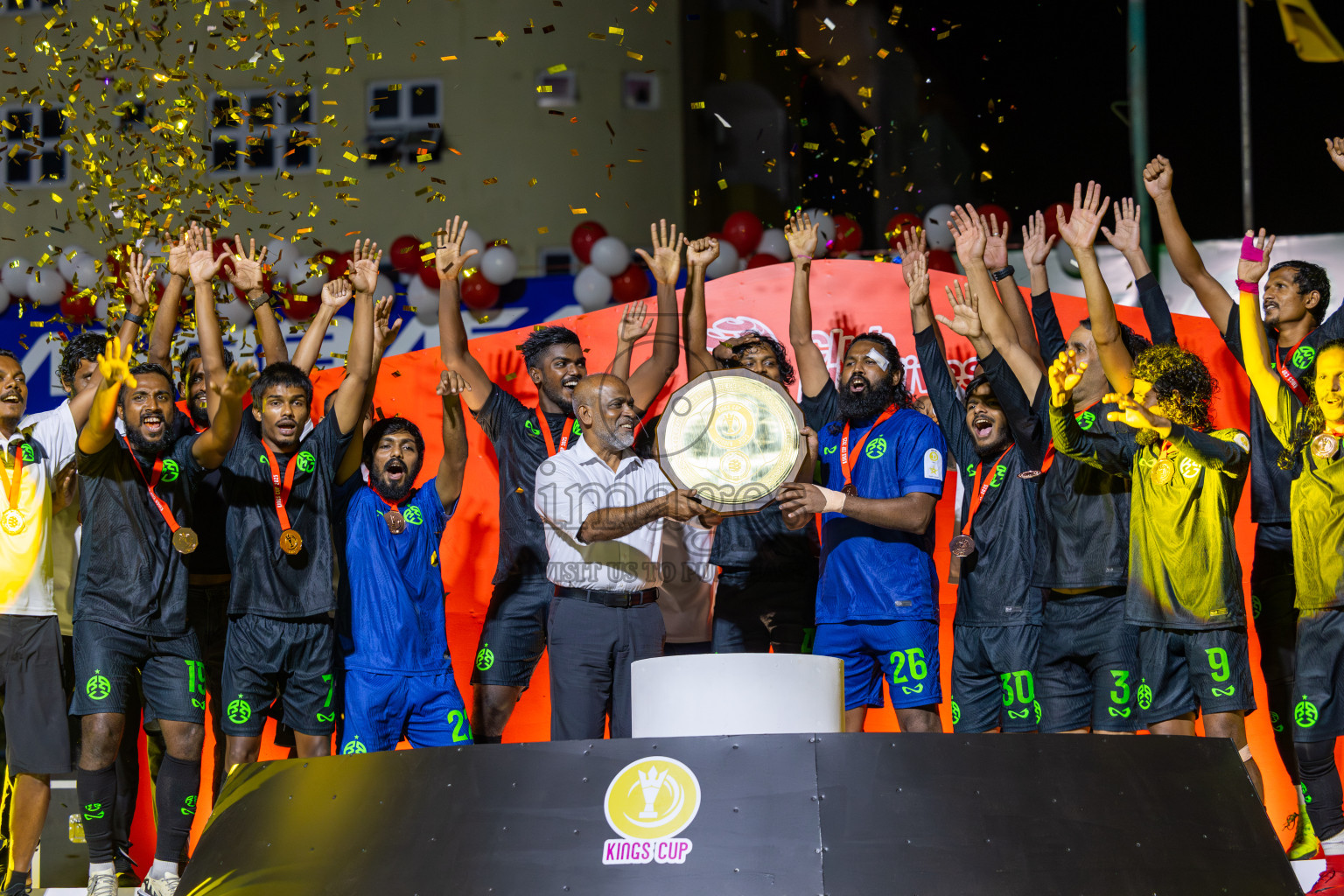 Road Recreation Club vs Club Combination SC Eydhafushi in Kings Cup Final of Club Maldives 2025 was held in Rehendhi Futsal Ground, Hulhumale', Maldives on Tuesday, 9th September 2025. Photos: Ismail Thoriq / images.mv