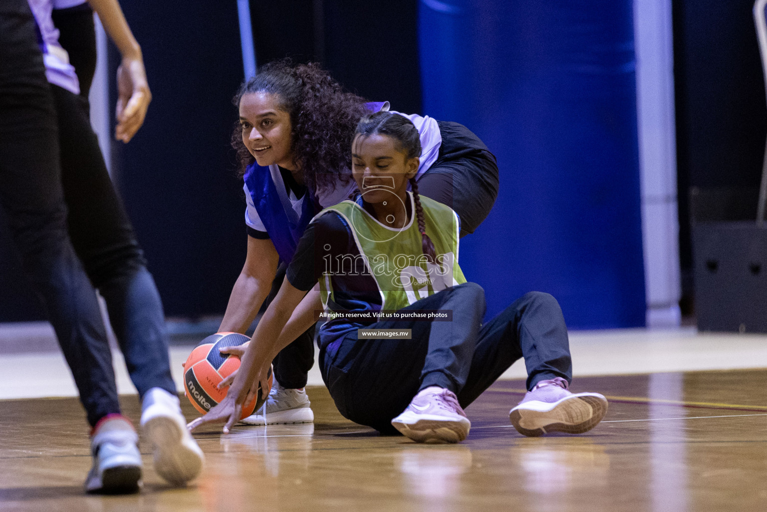 Youth United Sports Club vs Club Vyansa in the 2nd Division Final of Milo National Netball Tournament 2022 on 22nd July 2022 held in Social Center, Male', Maldives. Photographer: Shuu / images.mv