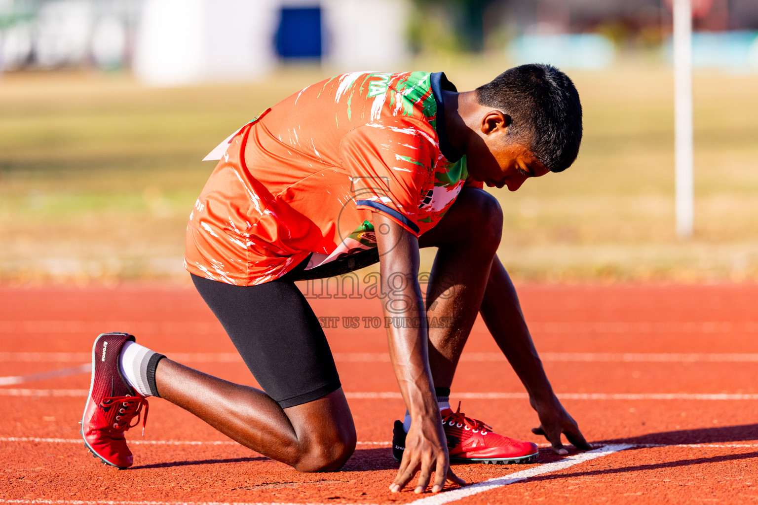 Day 1 of Inter-school Athletics Championship 2025 held in Ekuveni Synthetic Track, Male', Maldives on Monday, 06th October 2025. Photos by: Nausham Waheed / Images.mv