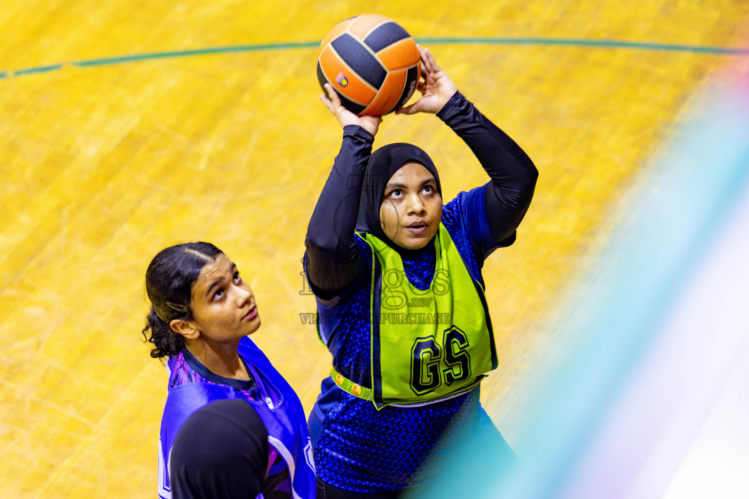 Day 2 of 21st National Netball Tournament was held in Social Canter at Male', Maldives on Thursday, 10th May 2024. Photos: Nausham Waheed / images.mv