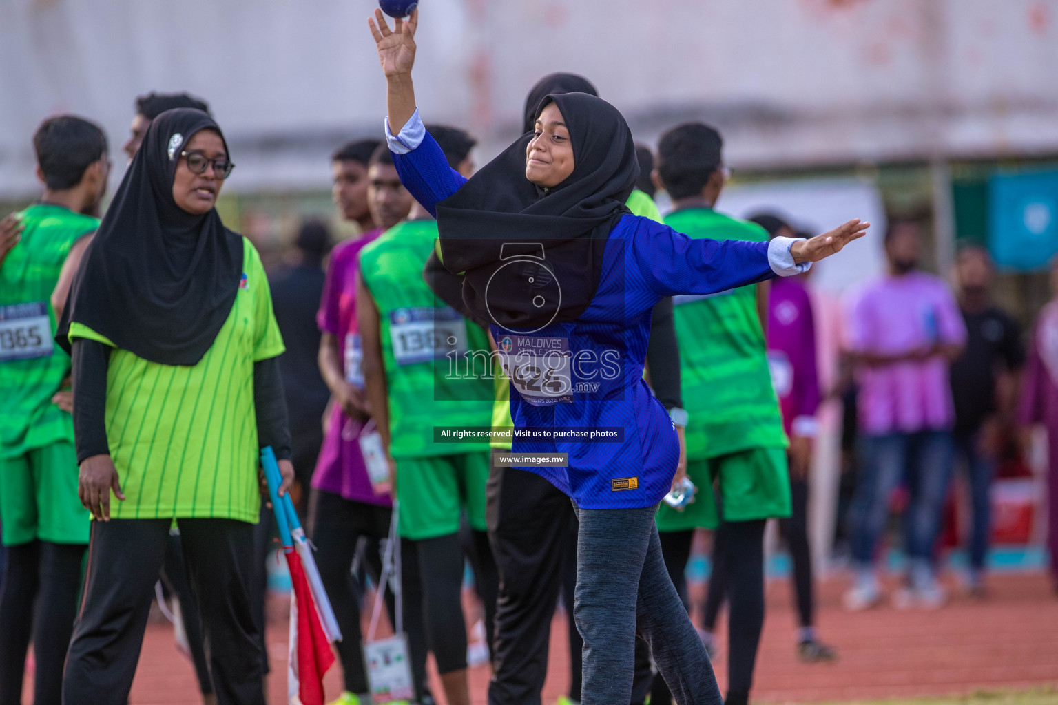 Day 2 of Inter-School Athletics Championship held in Male', Maldives on 24th May 2022. Photos by: Nausham Waheed / images.mv