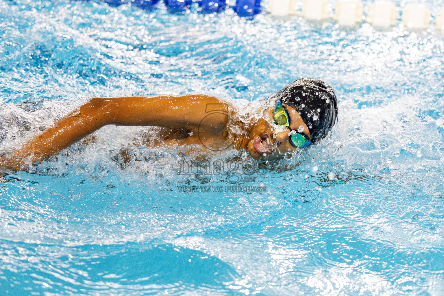 Day 4 of National Swimming Competition 2024 held in Hulhumale', Maldives on Monday, 16th December 2024. 
Photos: Hassan Simah / images.mv