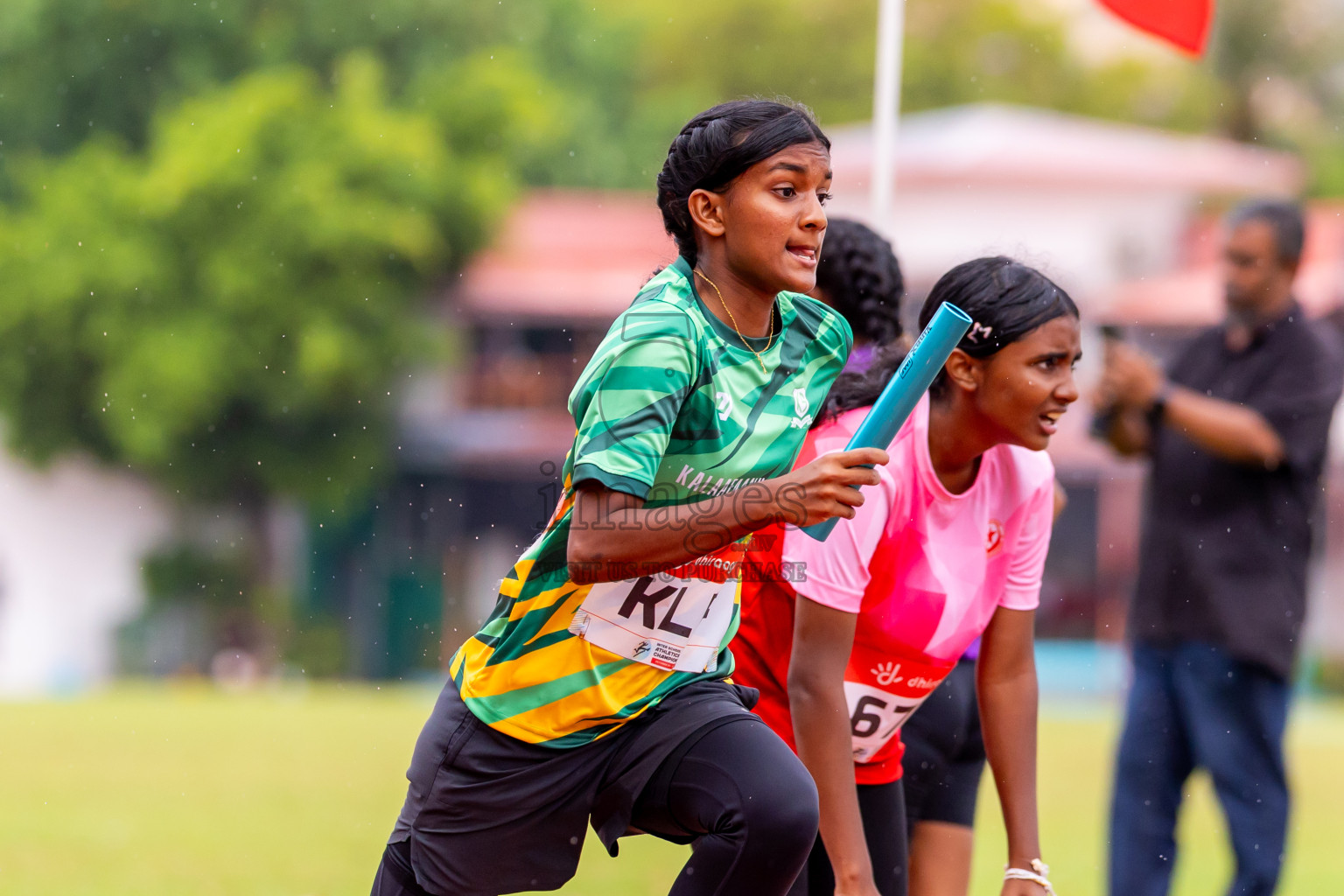Day 6 of Inter-school Athletics Championship 2025 held in Ekuveni Synthetic Track, Male', Maldives on Sunday, 12th October 2025. Photos by: Nausham Waheed / Images.mv