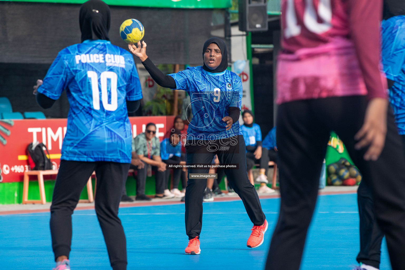 Day 10 of 6th MILO Handball Maldives Championship 2023, held in Handball ground, Male', Maldives on 29th May 2023 Photos: Nausham Waheed/ Images.mv