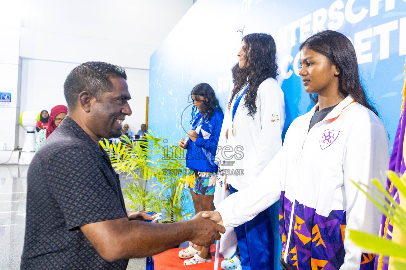 Day 4 of 20th Inter-school Swimming Competition 2024 held in Hulhumale', Maldives on Tuesday, 15th October 2024. Photos: Ismail Thoriq / images.mv