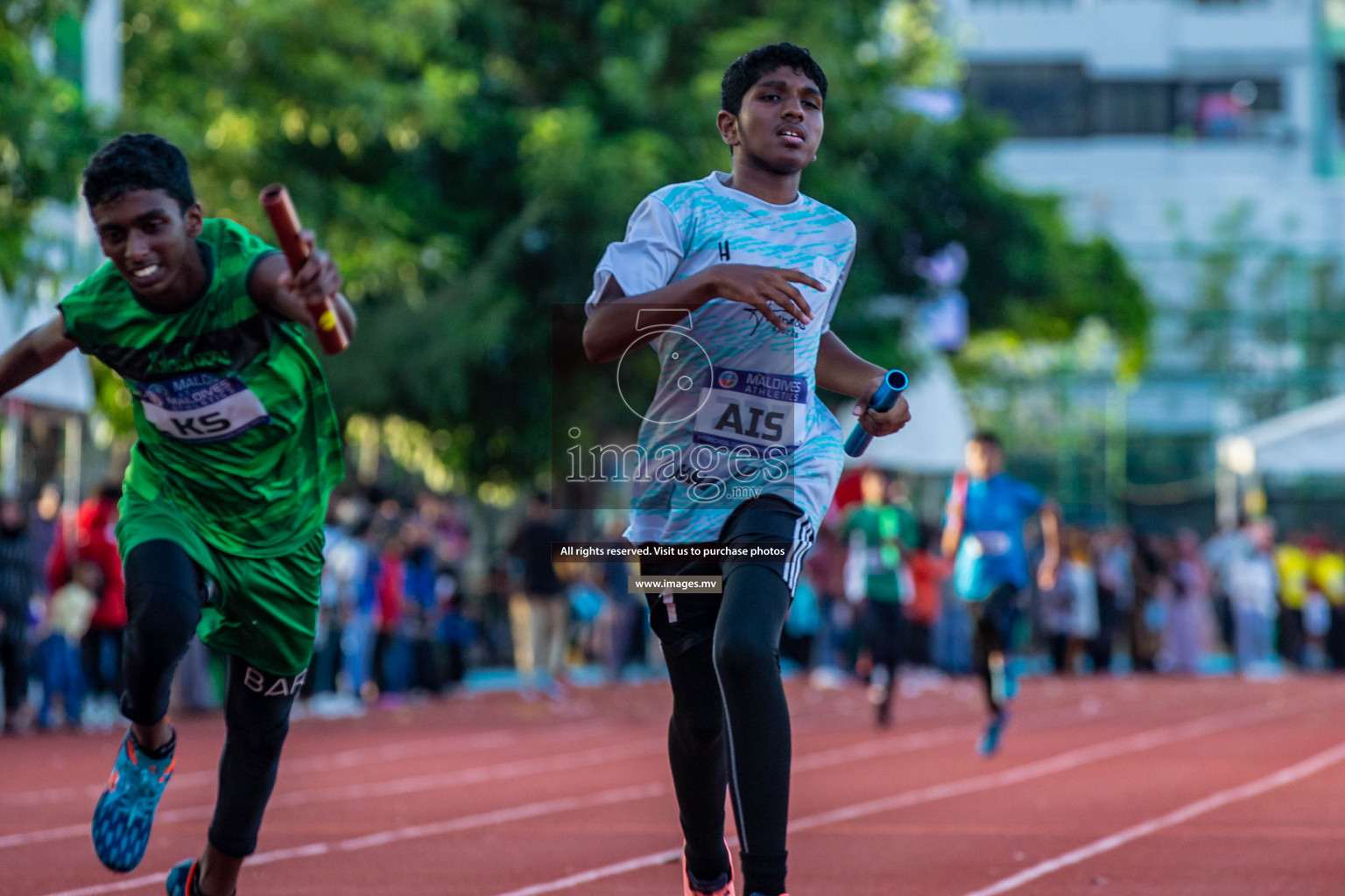 Day 2 of Inter-School Athletics Championship held in Male', Maldives on 24th May 2022. Photos by: Maanish / images.mv