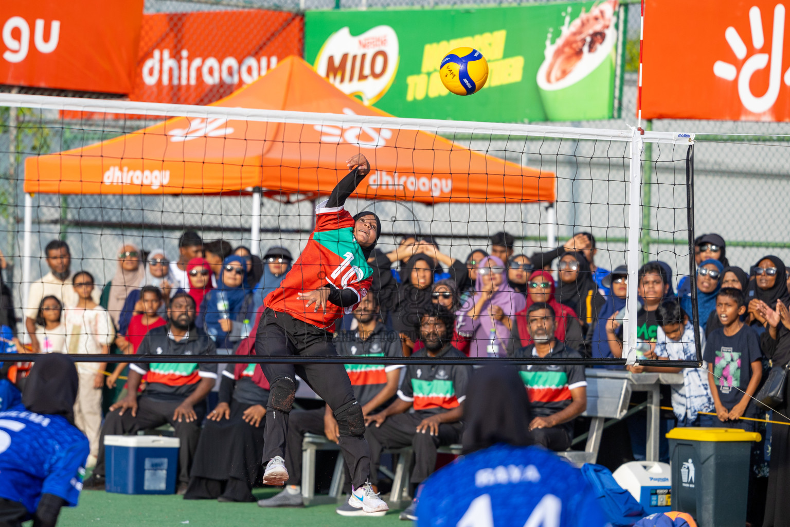 Day 6 of Interschool Volleyball Tournament 2024 was held in Ekuveni Volleyball Court at Male', Maldives on Thursday, 28th November 2024.
Photos: Ismail Thoriq / images.mv