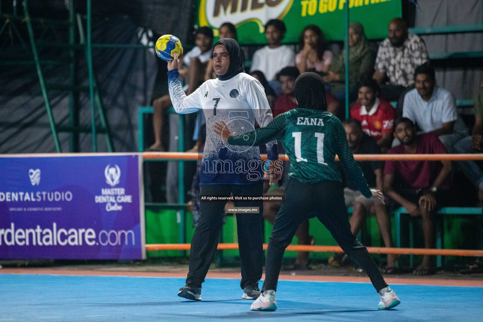 Day 2 of 6th MILO Handball Maldives Championship 2023, held in Handball ground, Male', Maldives on Friday, 21st May 2023 Photos: Nausham Waheed/ Images.mv