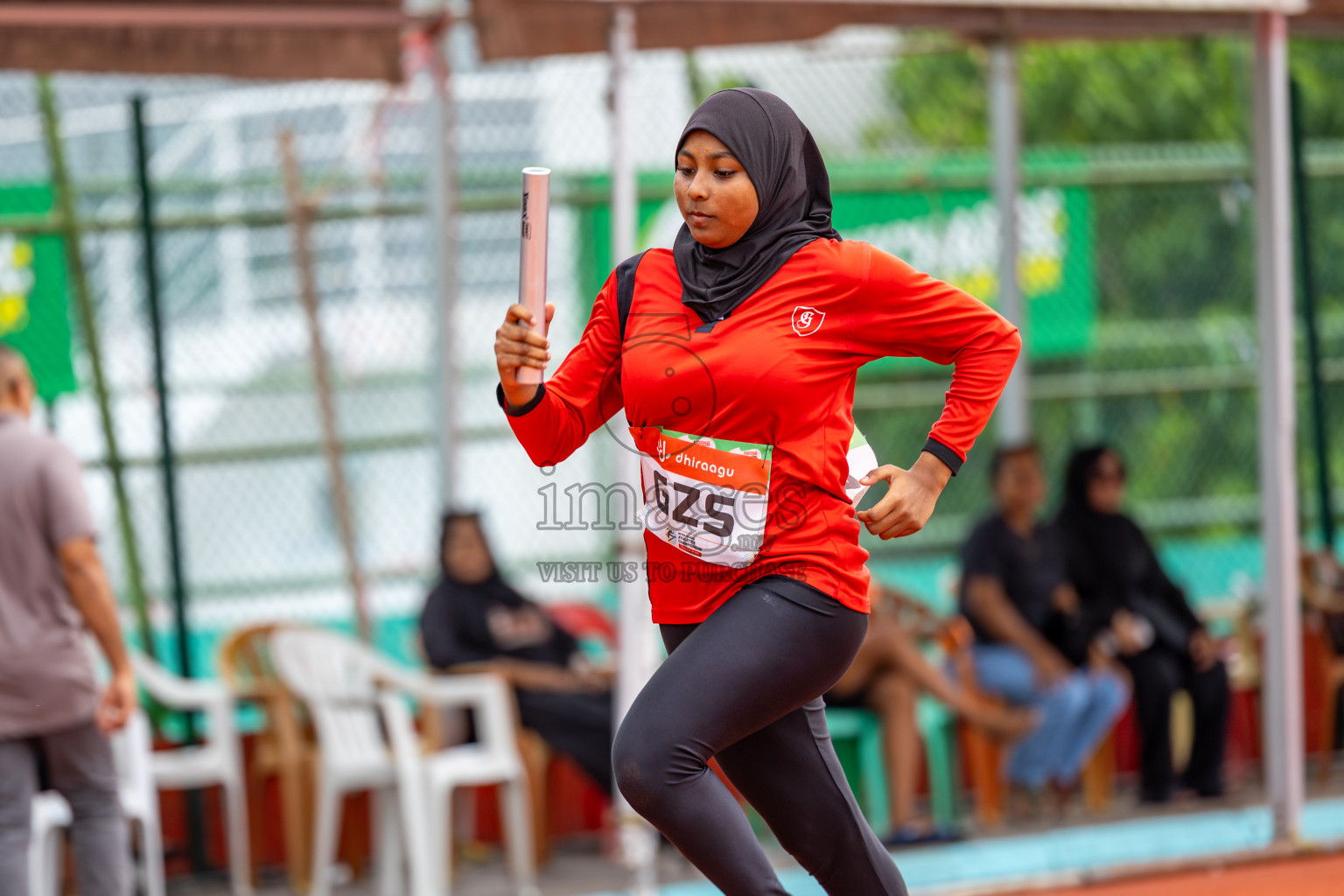 Day 6 of Inter-school Athletics Championship 2025 held in Ekuveni Synthetic Track, Male', Maldives on Sunday, 12th October 2025. Photos by: Ismail Thoriq / Images.mv